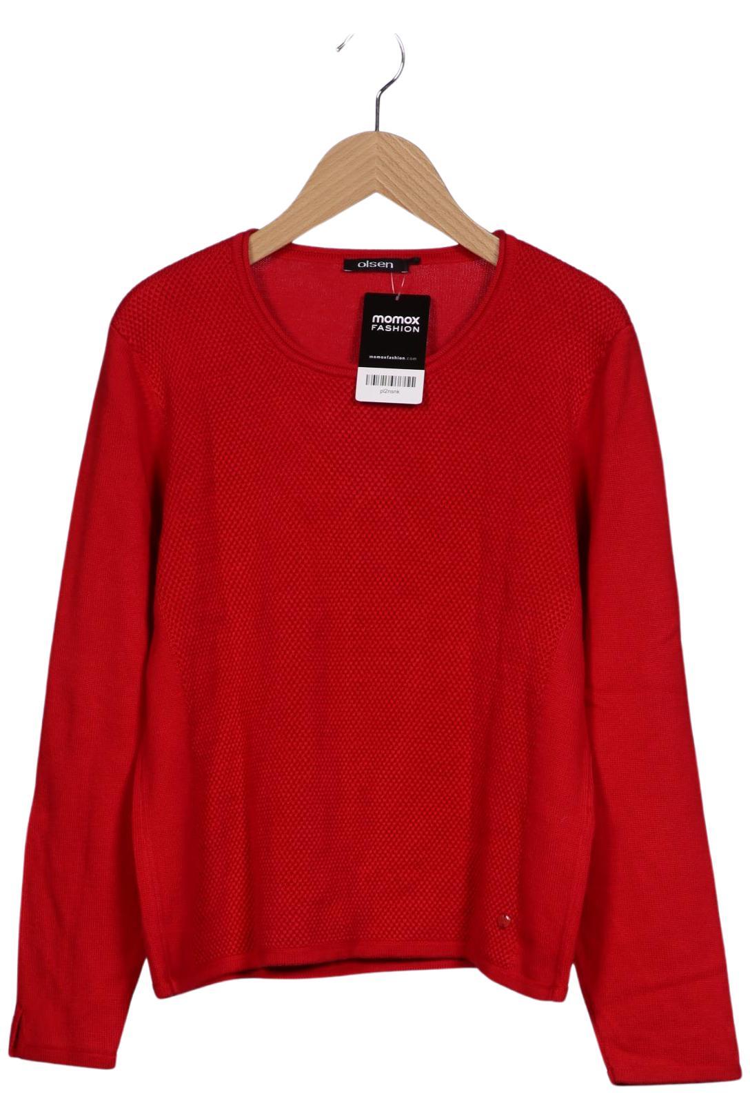 

Olsen Damen Pullover, rot, Gr. 38