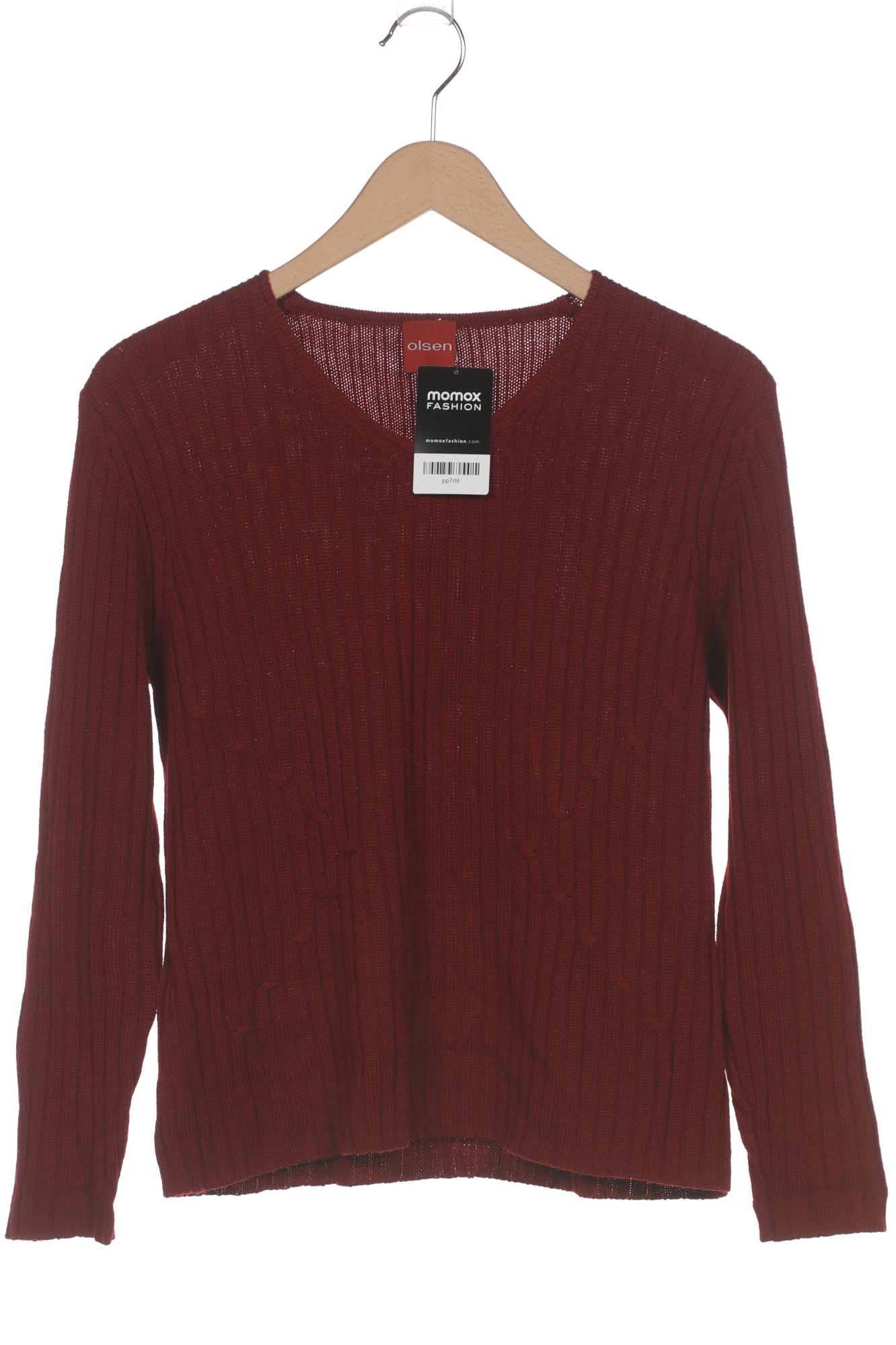 

Olsen Damen Pullover, rot, Gr. 40