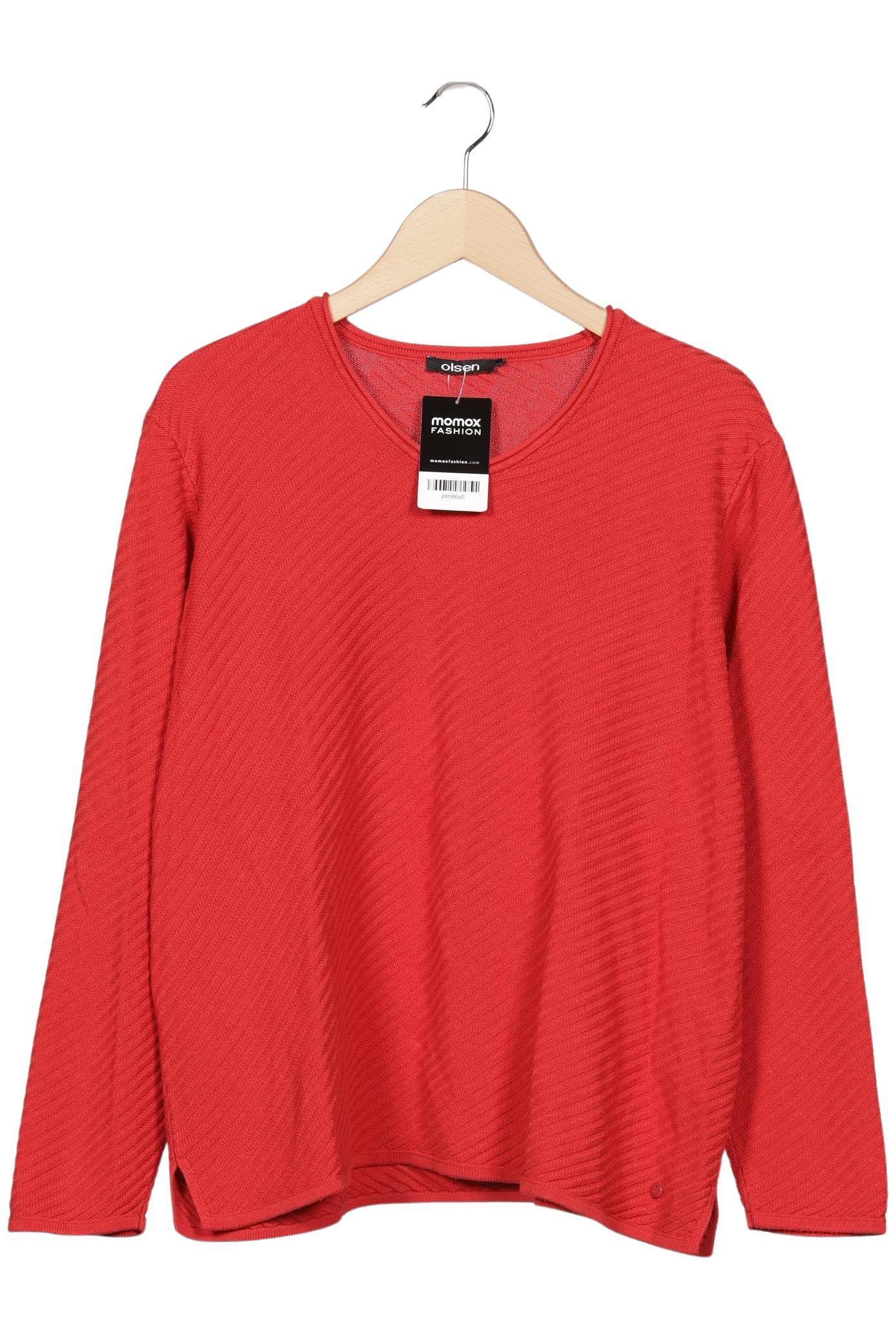 

Olsen Damen Pullover, rot, Gr. 42