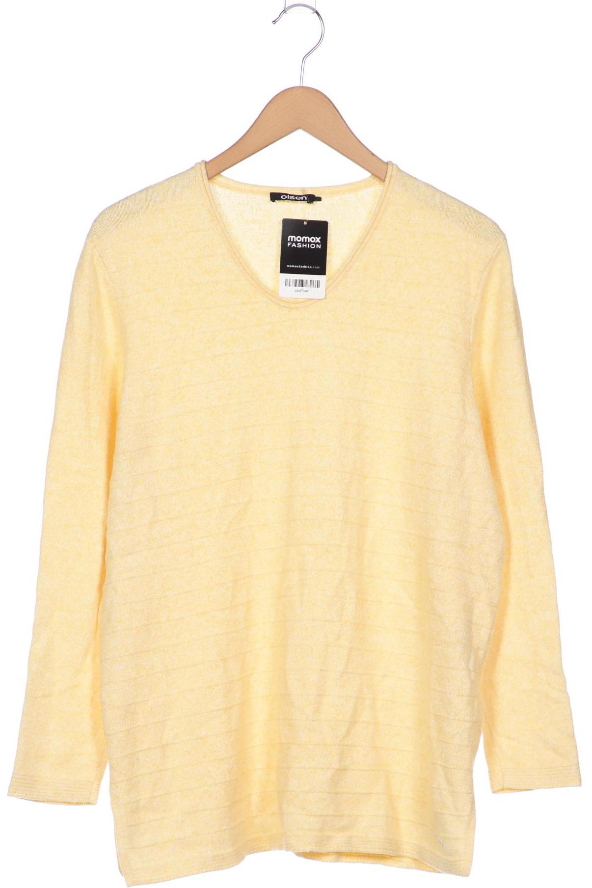 

Olsen Damen Pullover, gelb, Gr. 46