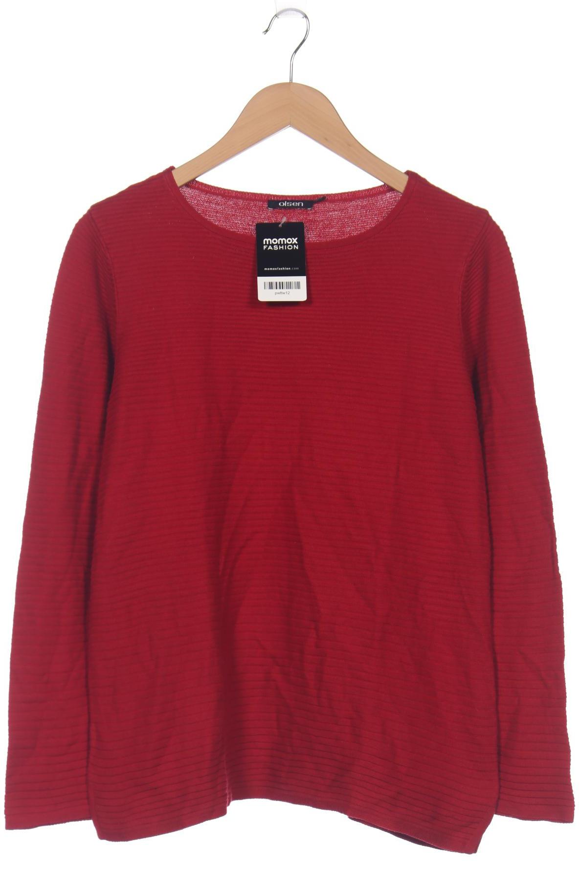 

Olsen Damen Pullover, rot, Gr. 40