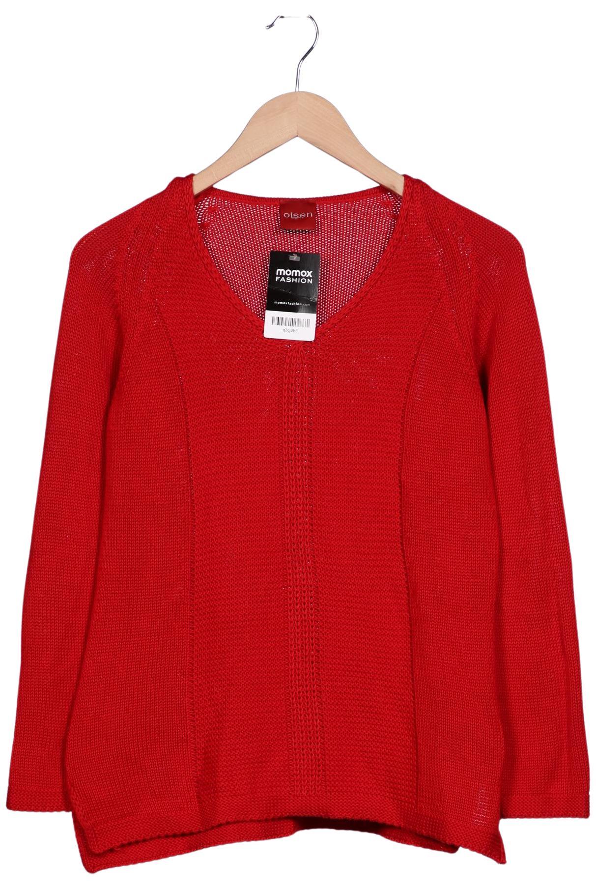 

Olsen Damen Pullover, rot, Gr. 36