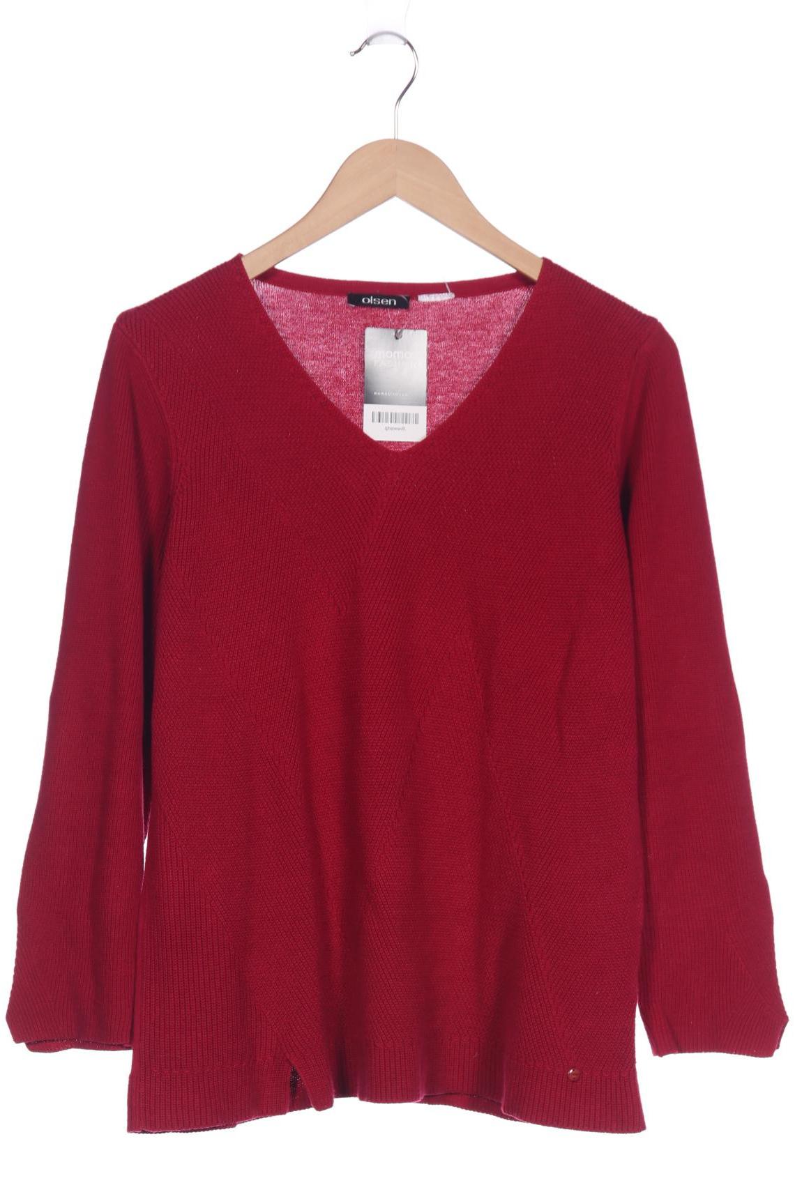 

Olsen Damen Pullover, bordeaux, Gr. 42
