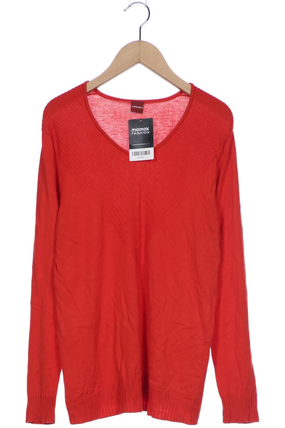 

Olsen Damen Pullover, rot, Gr. 40