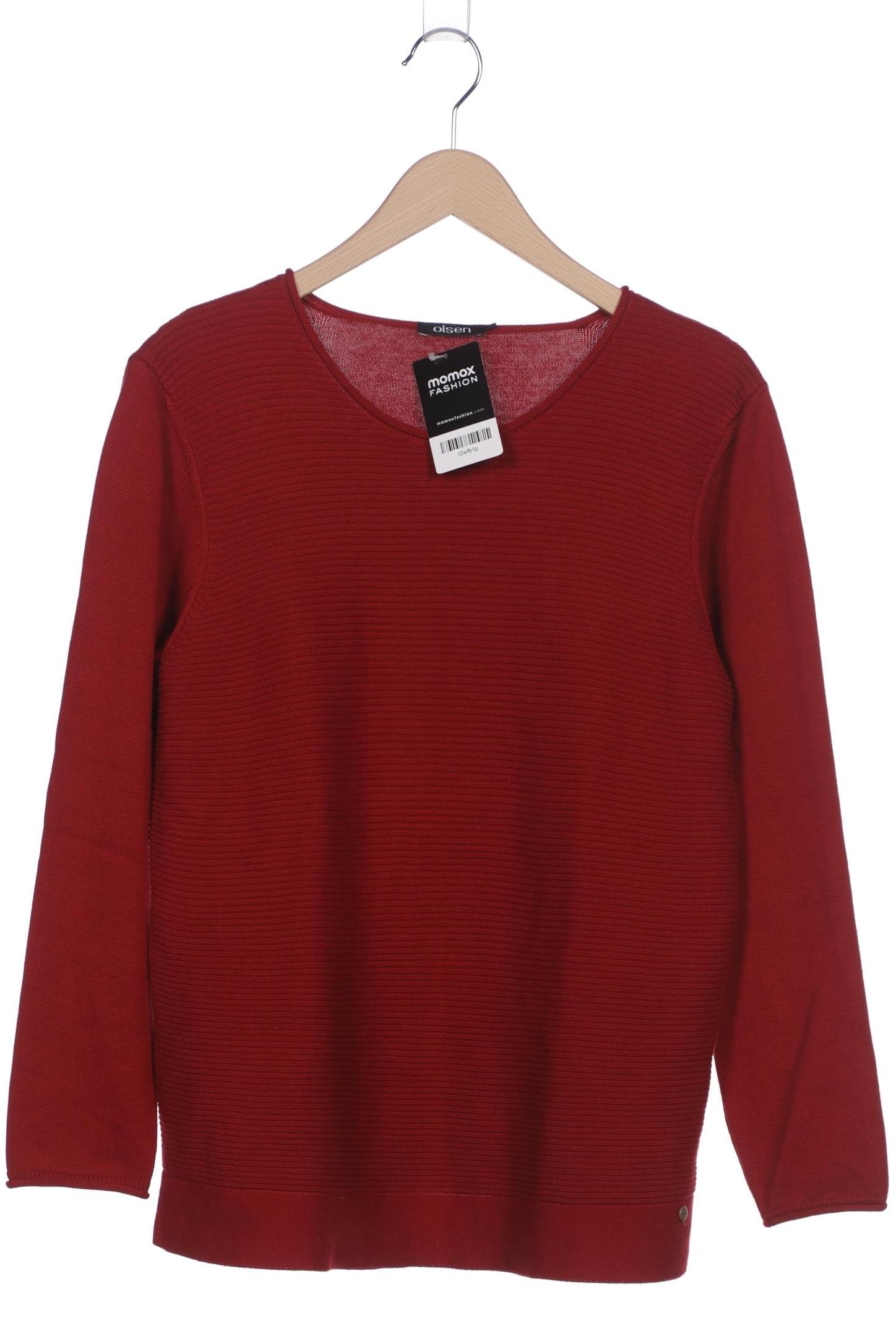 

Olsen Damen Pullover, rot, Gr. 44