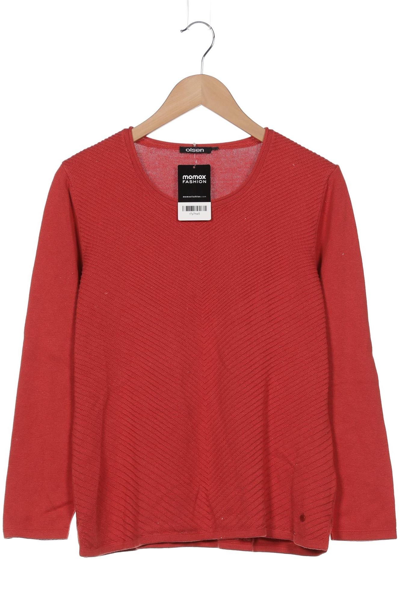 

Olsen Damen Pullover, rot, Gr. 42