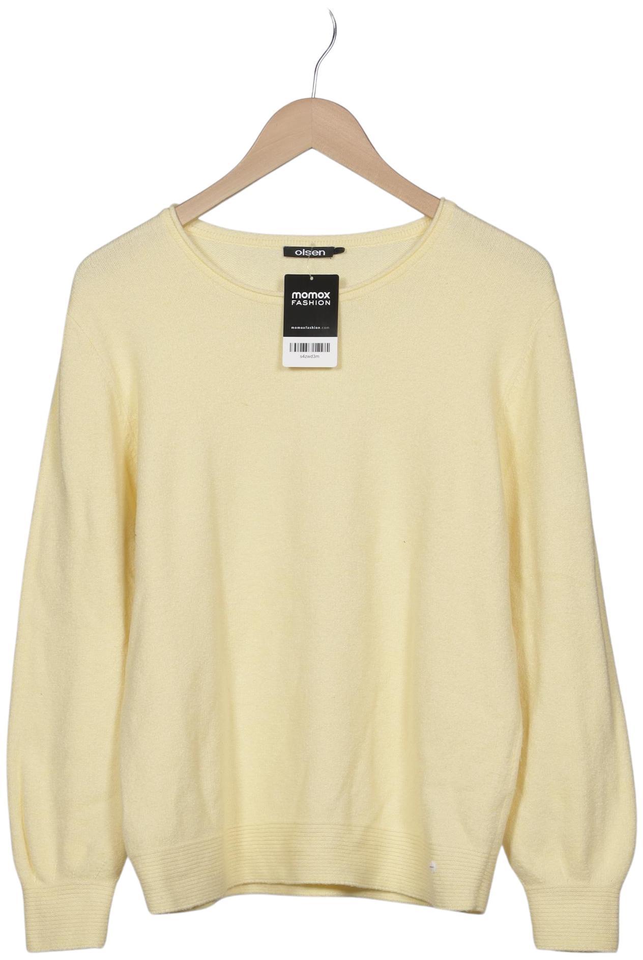 

Olsen Damen Pullover, gelb, Gr. 42