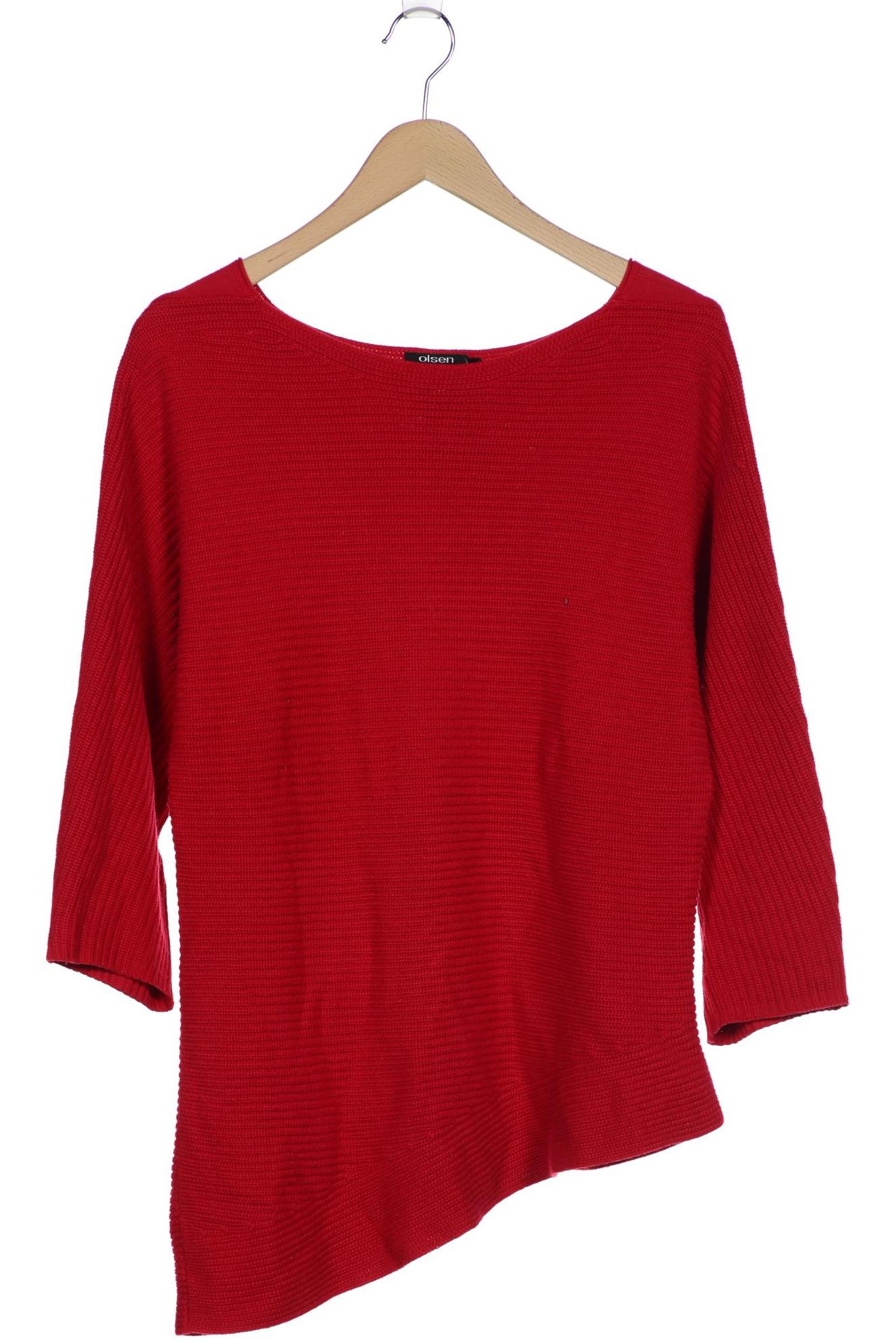 

Olsen Damen Pullover, rot, Gr. 44