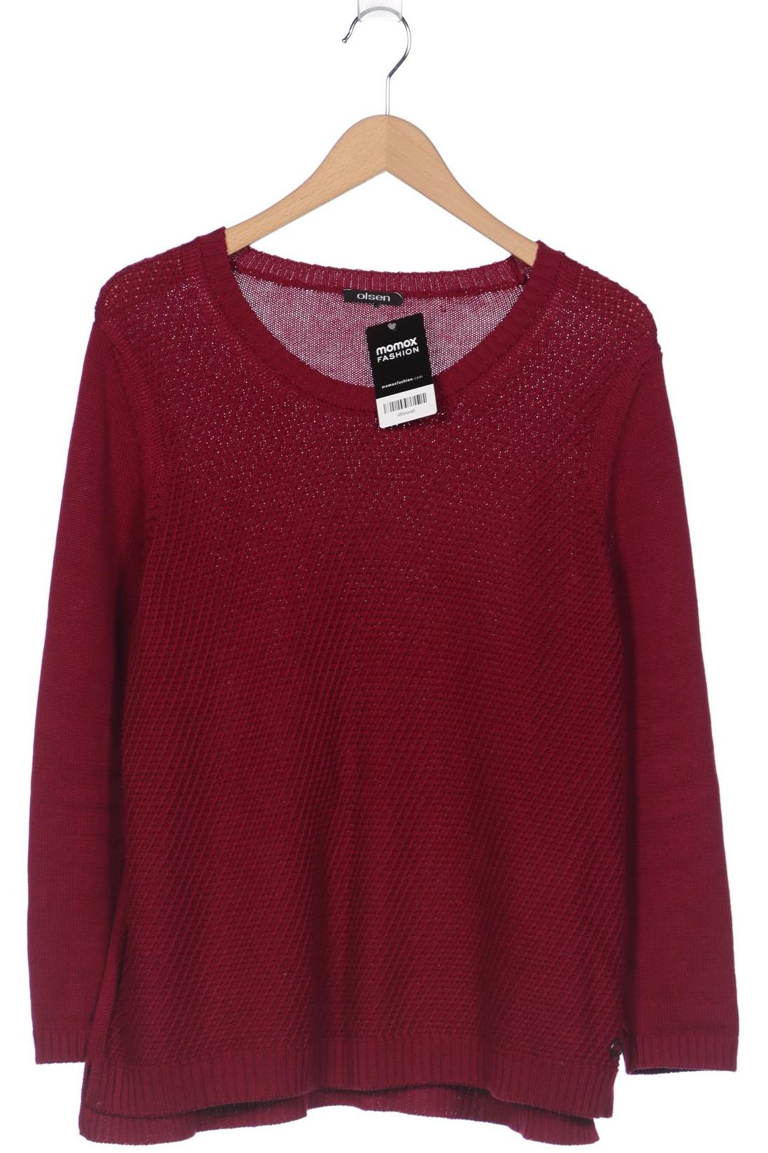 

Olsen Damen Pullover, bordeaux, Gr. 46