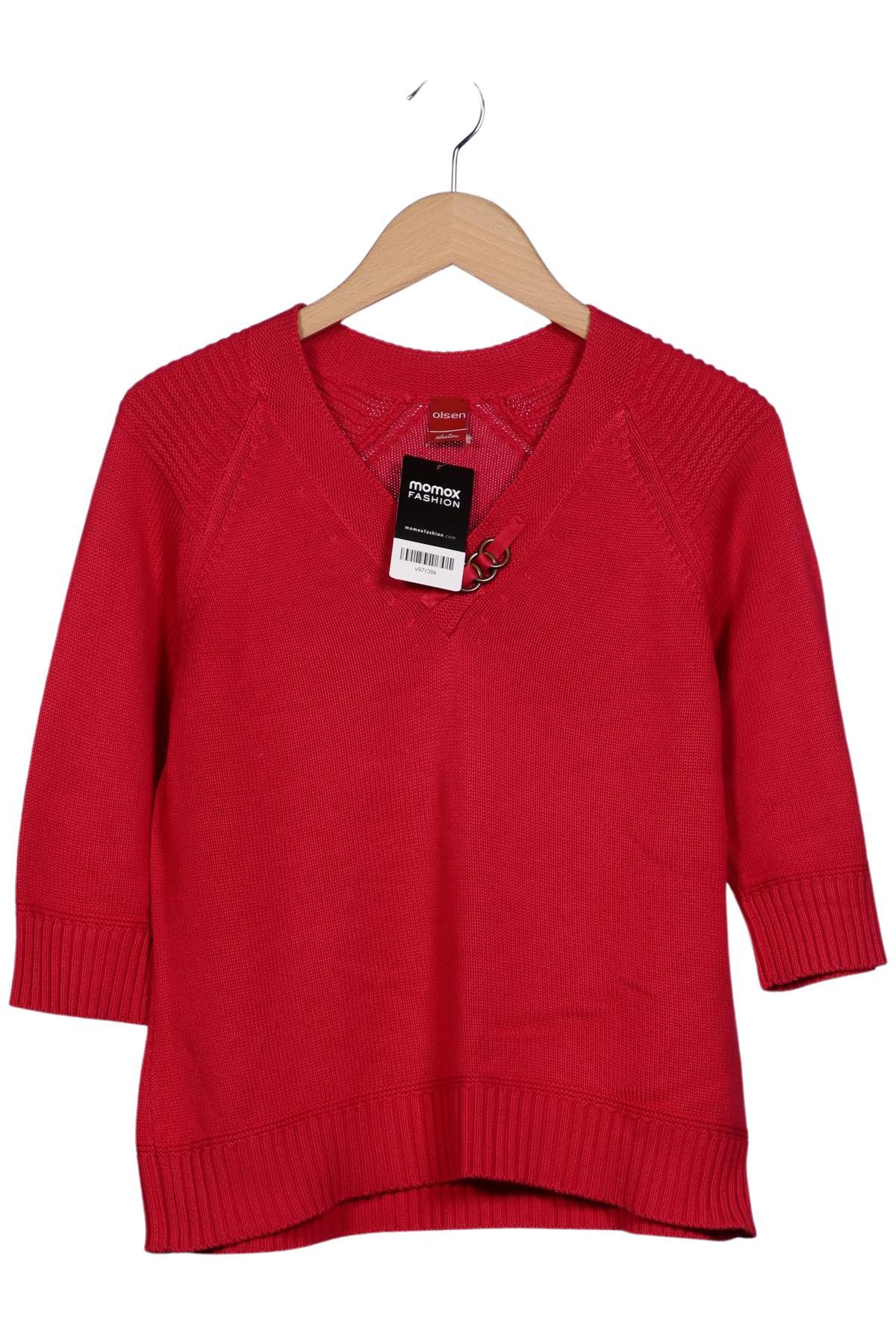 

Olsen Damen Pullover, rot, Gr. 42