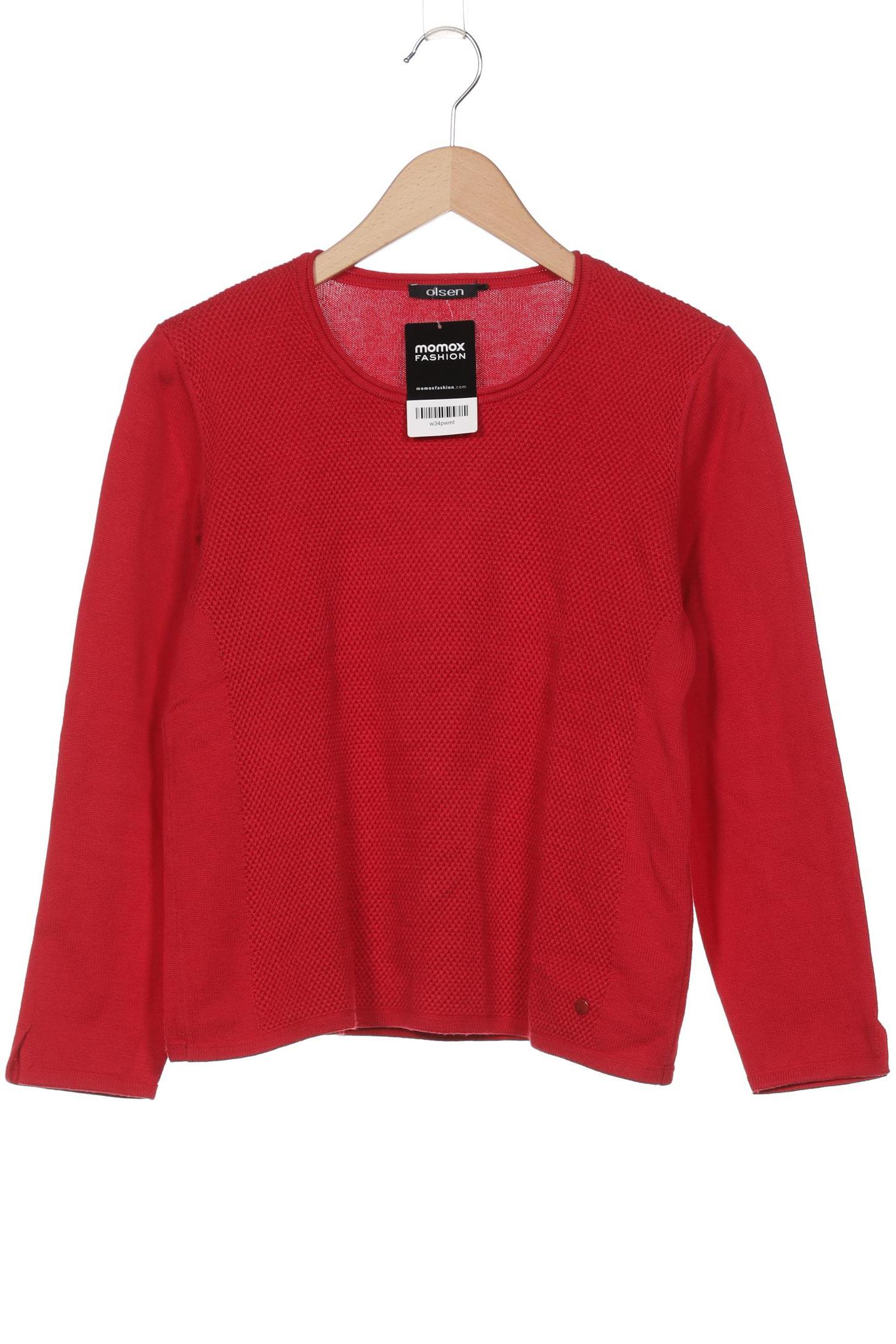 

Olsen Damen Pullover, rot, Gr. 40