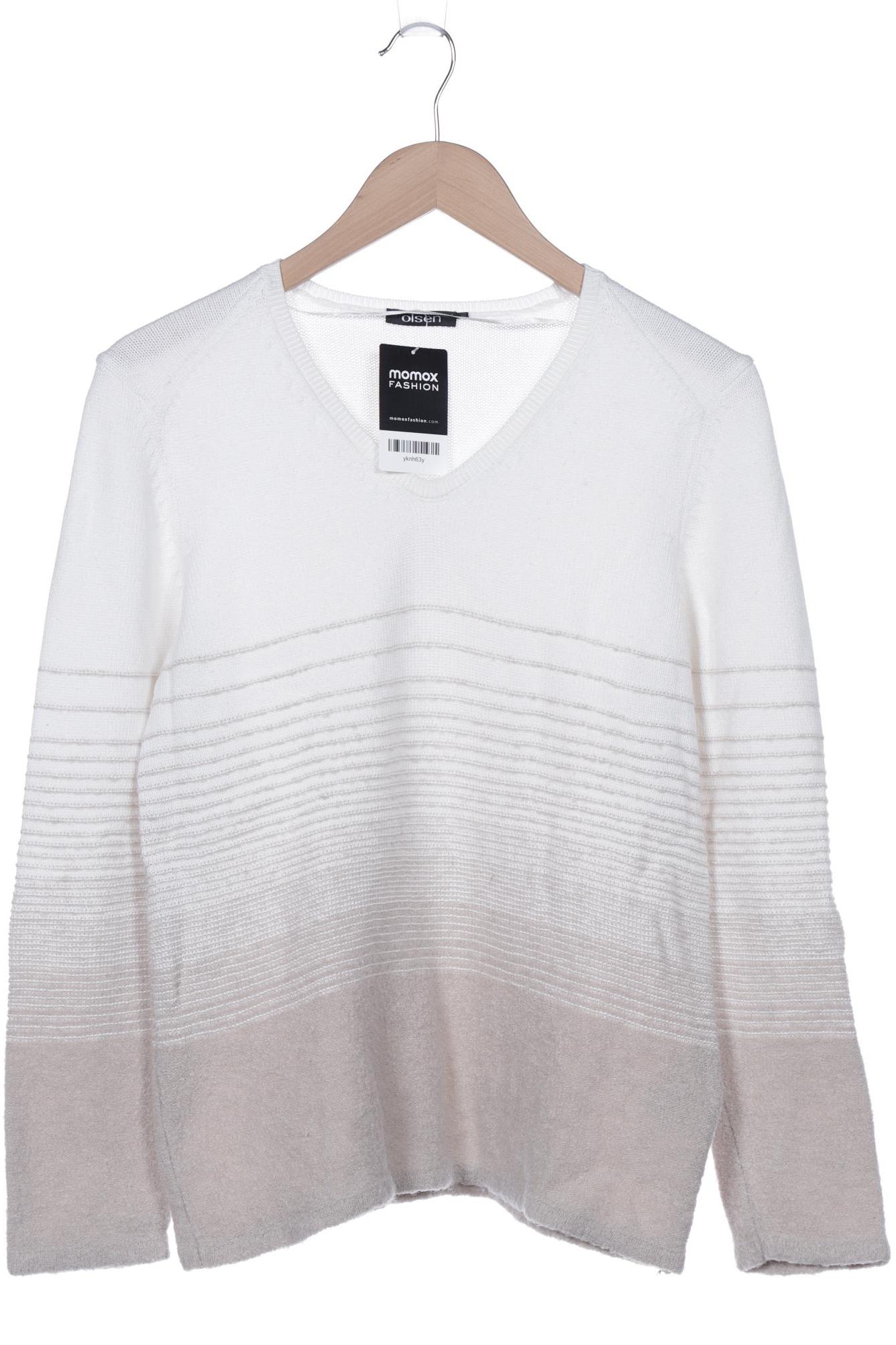 

Olsen Damen Pullover, weiß, Gr. 40
