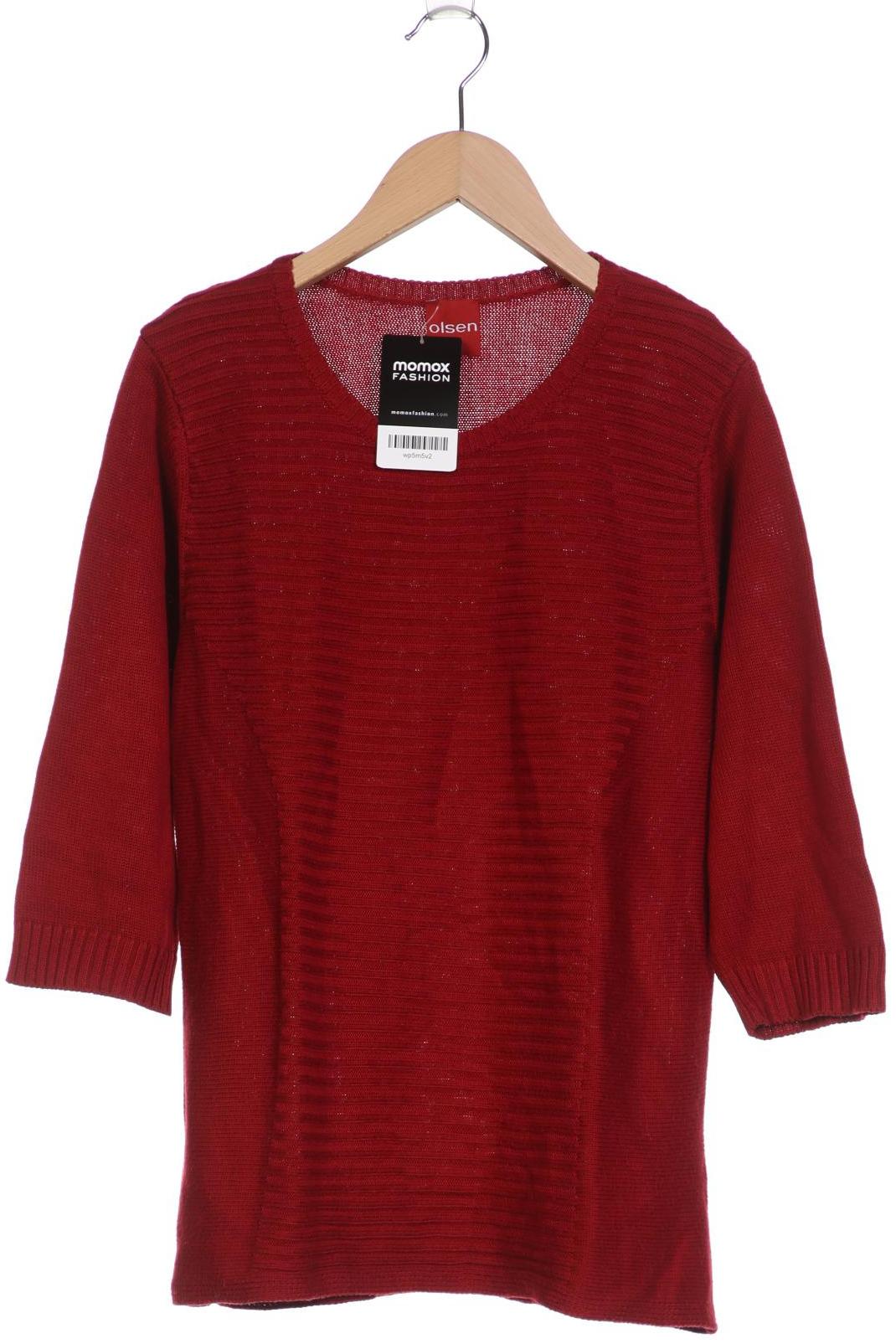 

Olsen Damen Pullover, bordeaux, Gr. 42