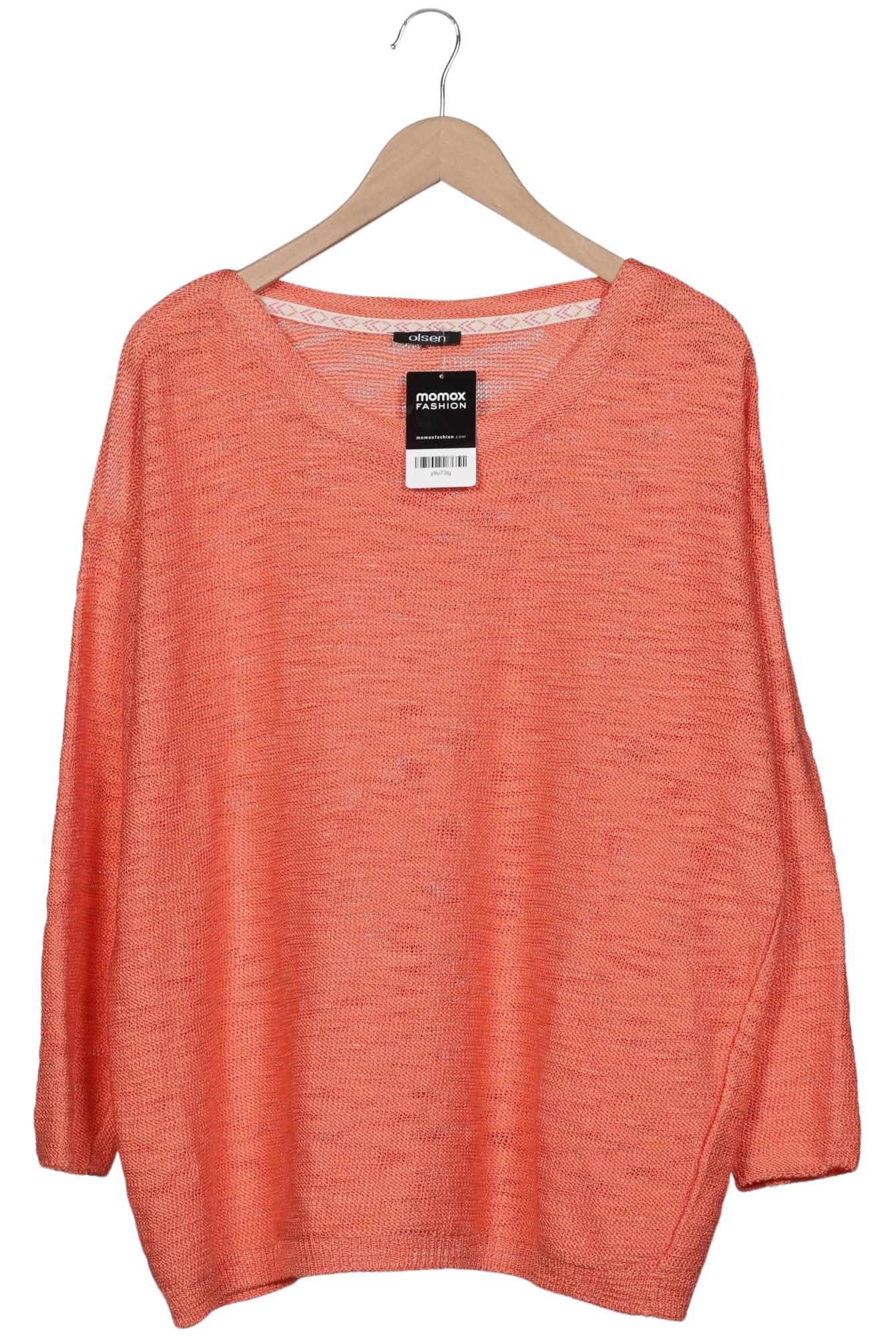 

Olsen Damen Pullover, orange, Gr. 48