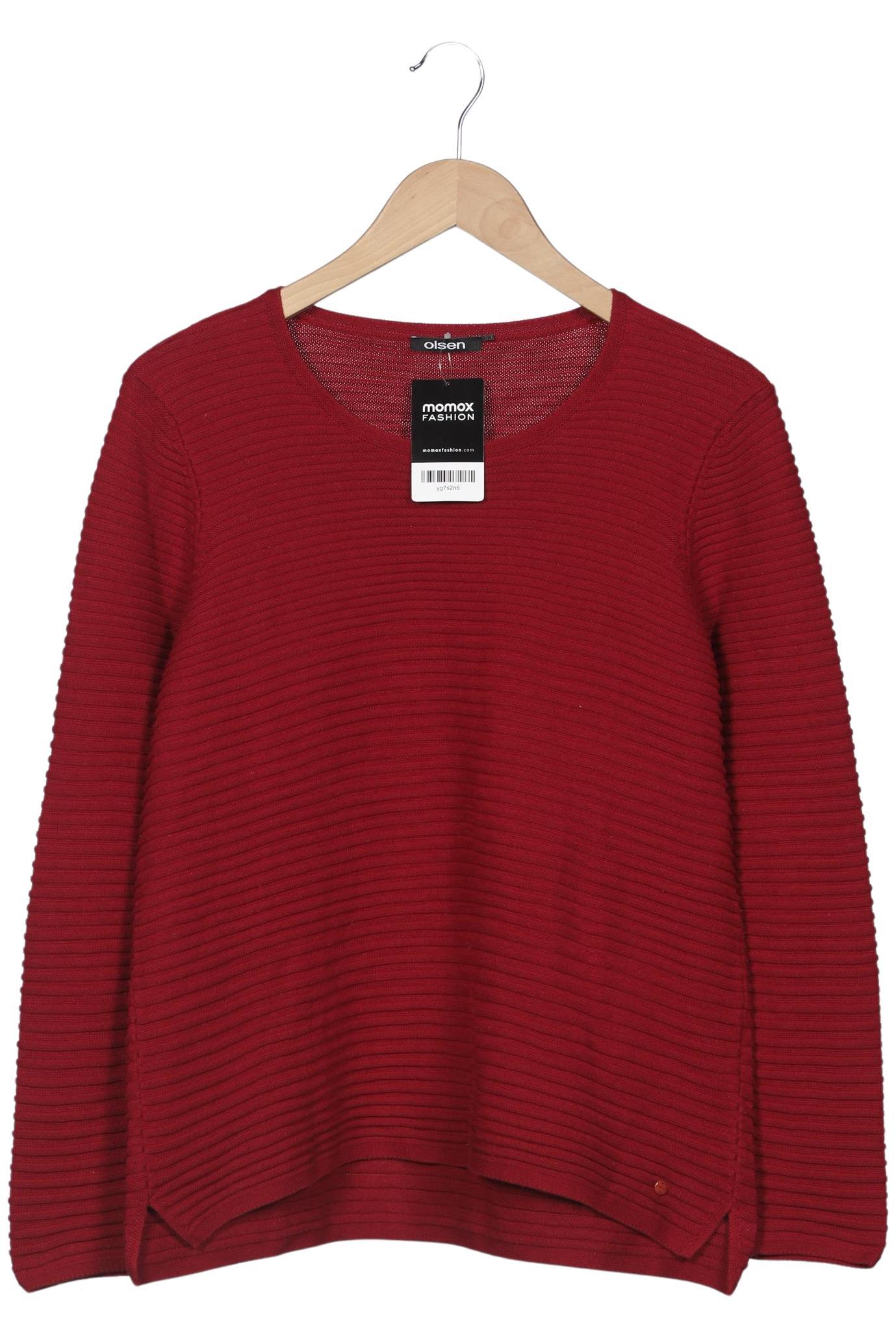 

Olsen Damen Pullover, rot, Gr. 40