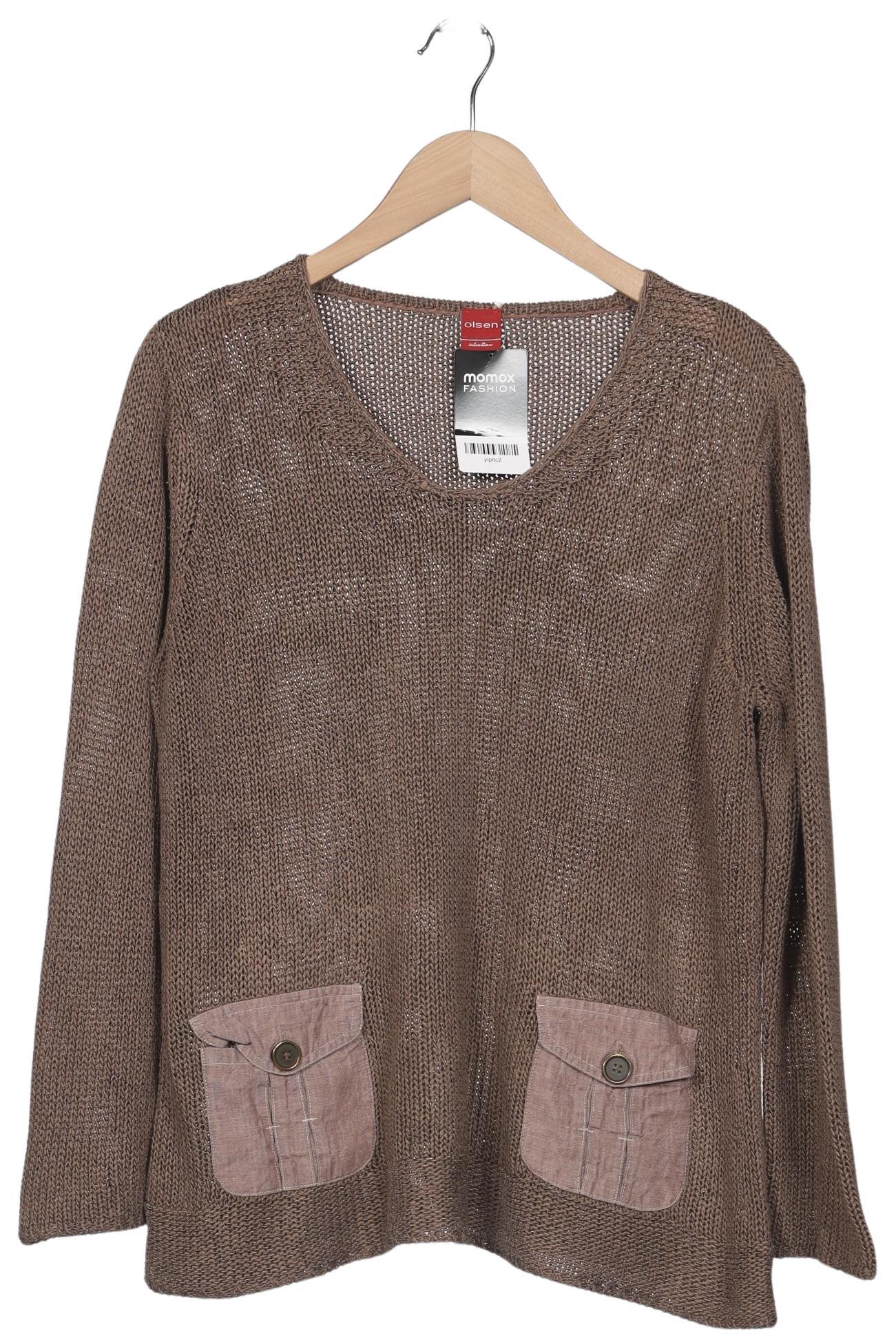 

Olsen Damen Pullover, braun, Gr. 44