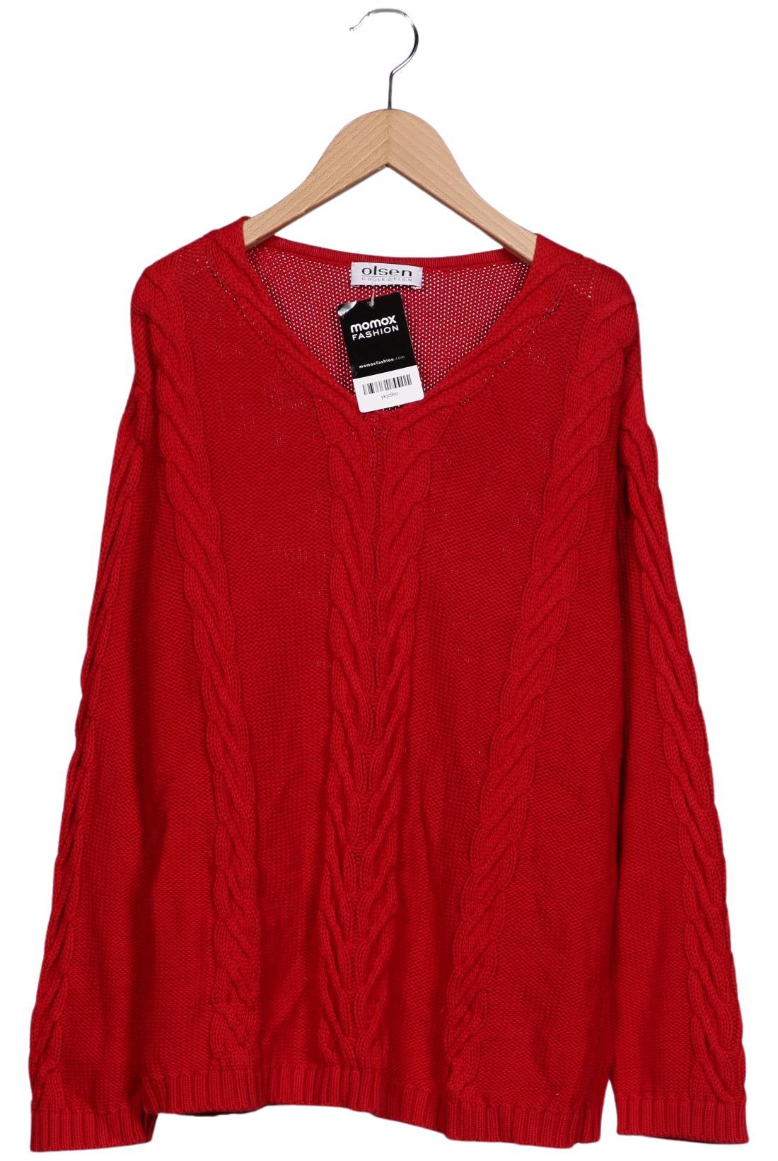 

Olsen Damen Pullover, rot, Gr. 44