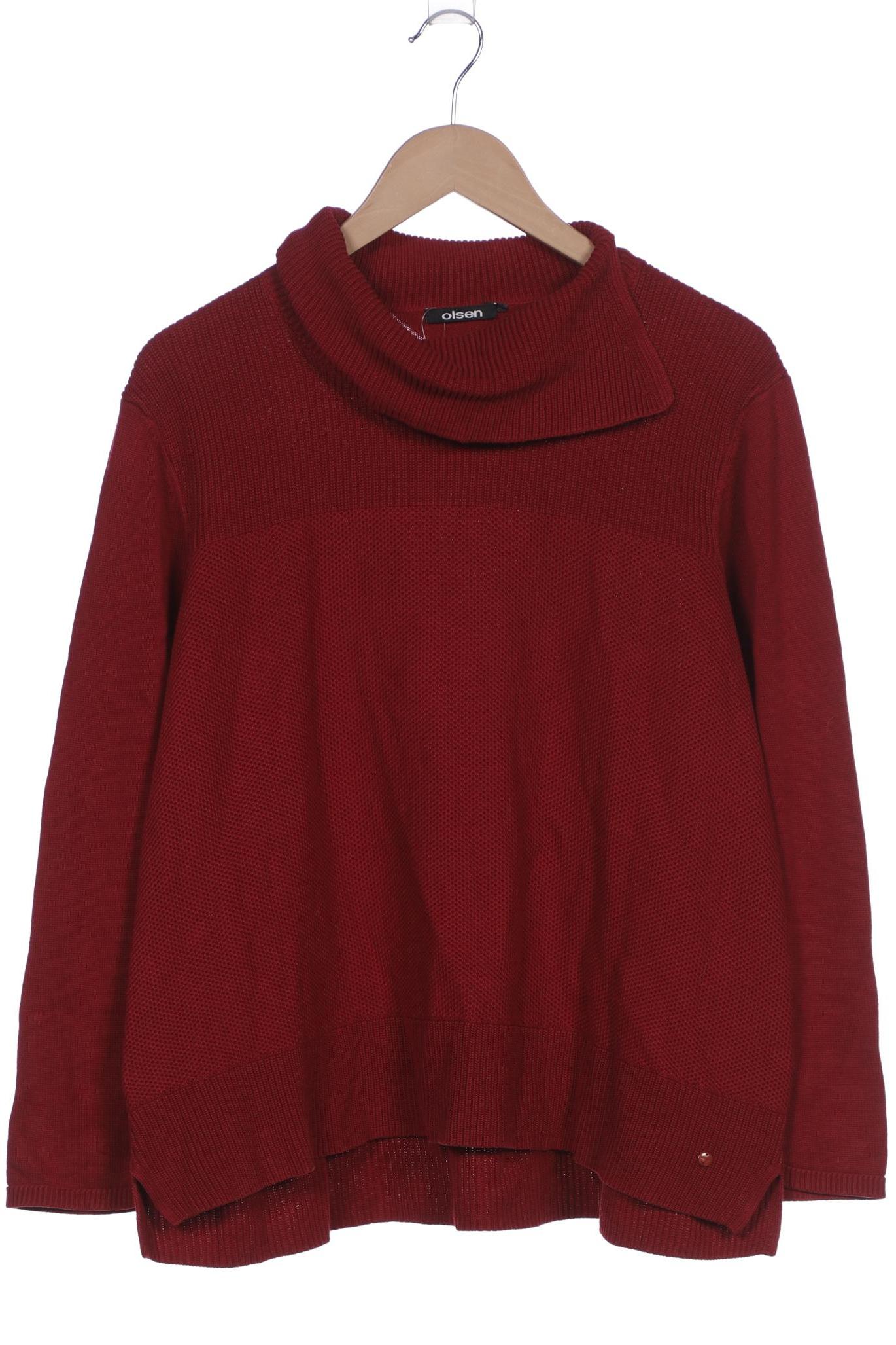 

Olsen Damen Pullover, rot, Gr. 46