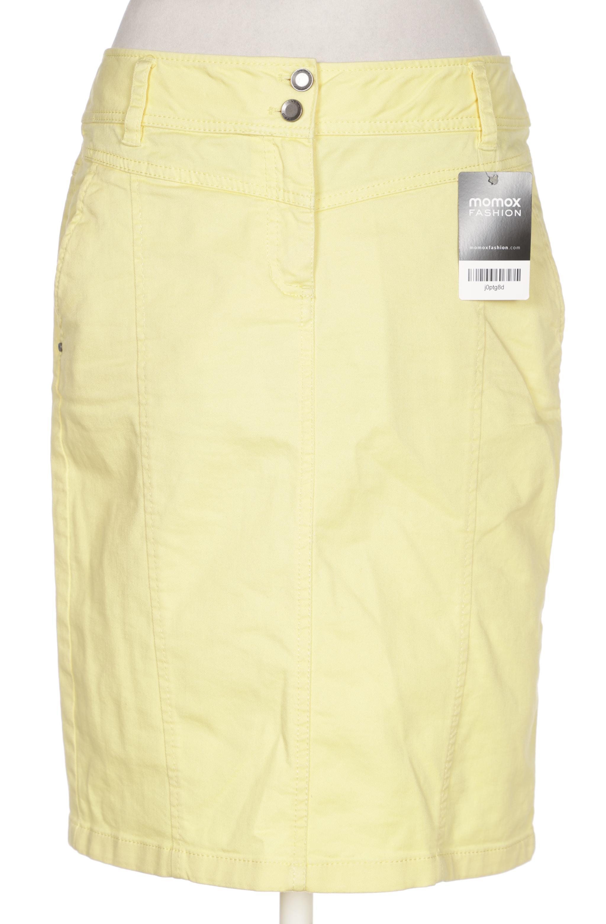 

Olsen Damen Rock, gelb, Gr. 30