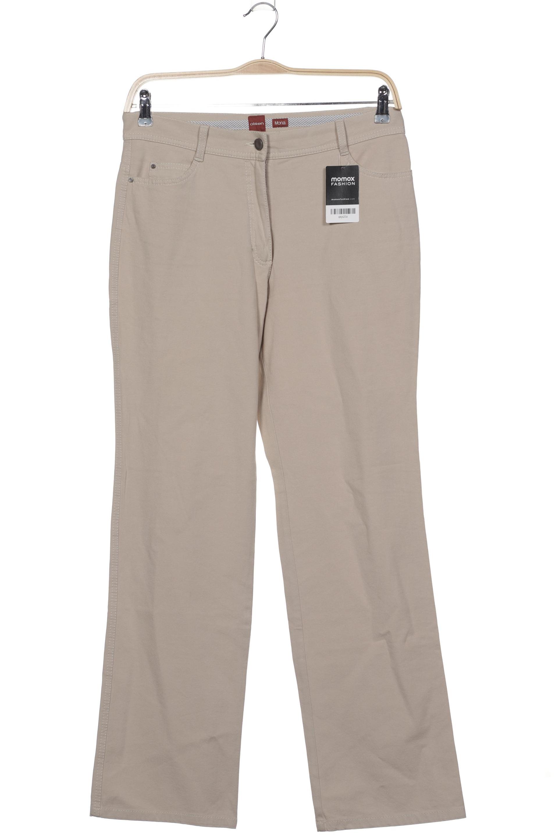 

Olsen Damen Stoffhose, beige, Gr. 40