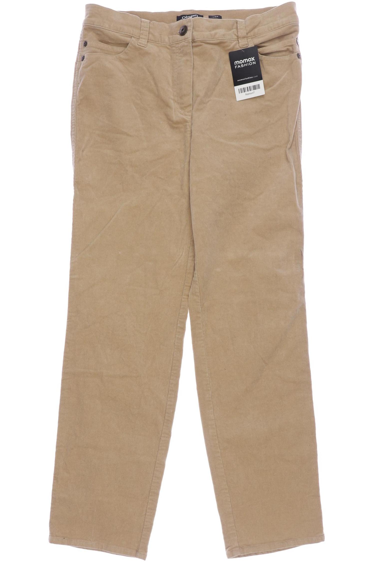 

Olsen Damen Stoffhose, beige, Gr. 36