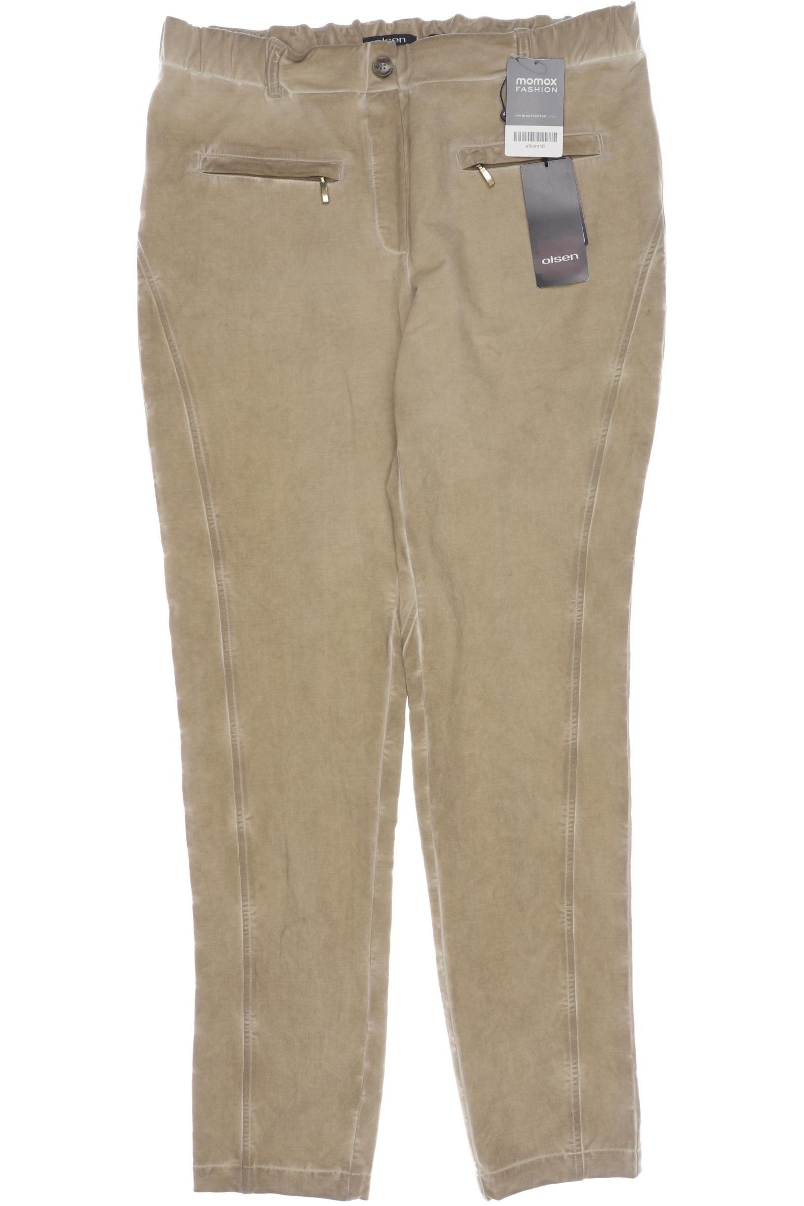 

Olsen Damen Stoffhose, beige, Gr. 42
