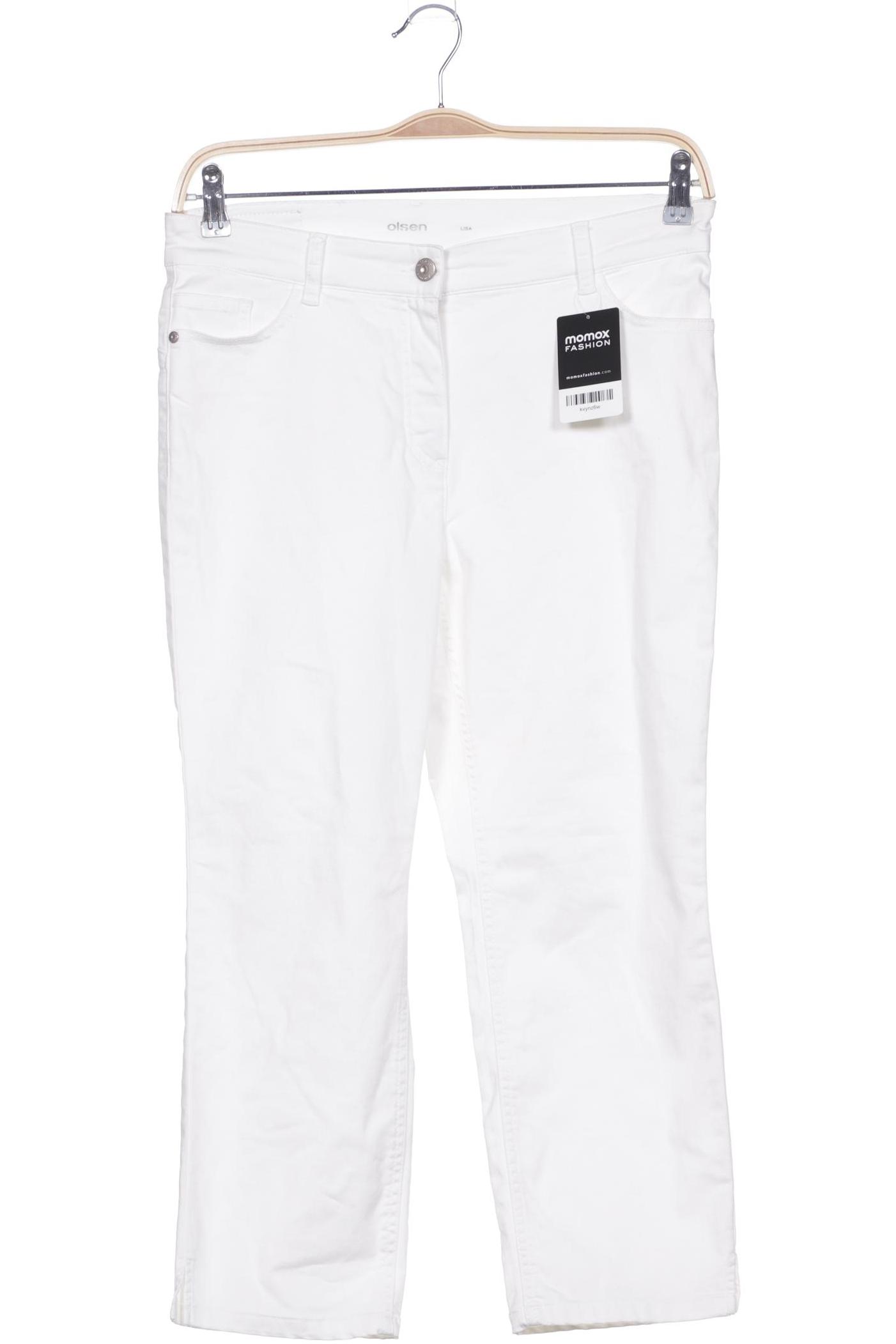 

Olsen Damen Stoffhose, weiß, Gr. 40