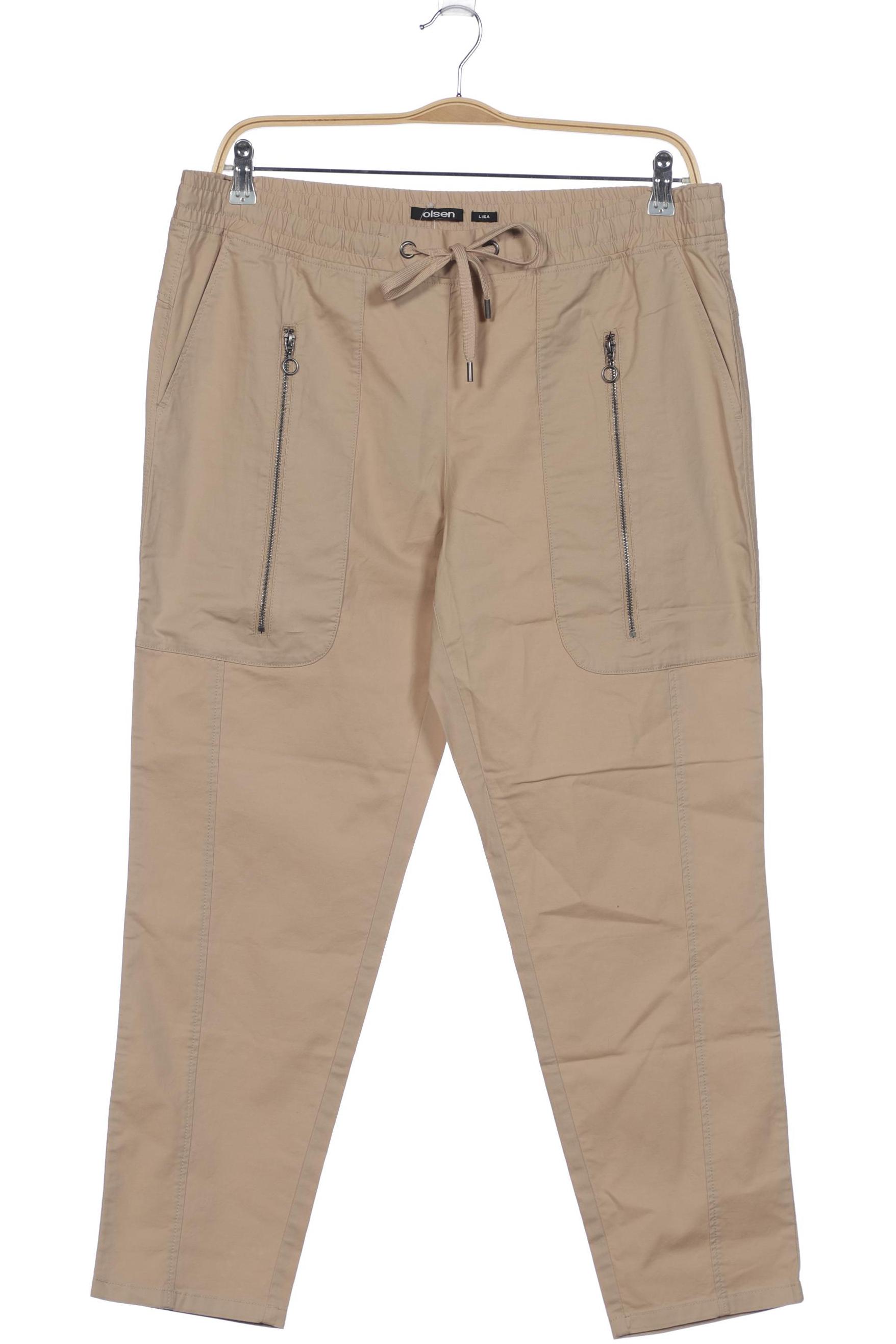 

Olsen Damen Stoffhose, beige, Gr. 42