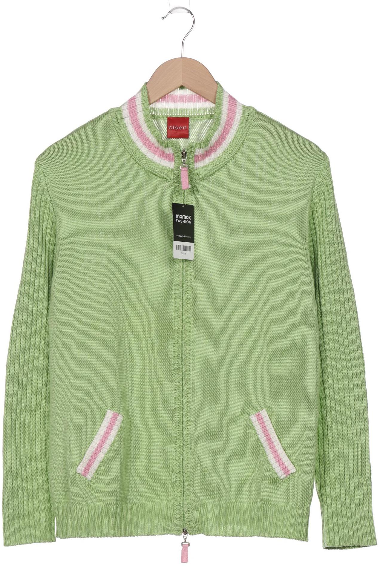 

Olsen Damen Strickjacke, hellgrün