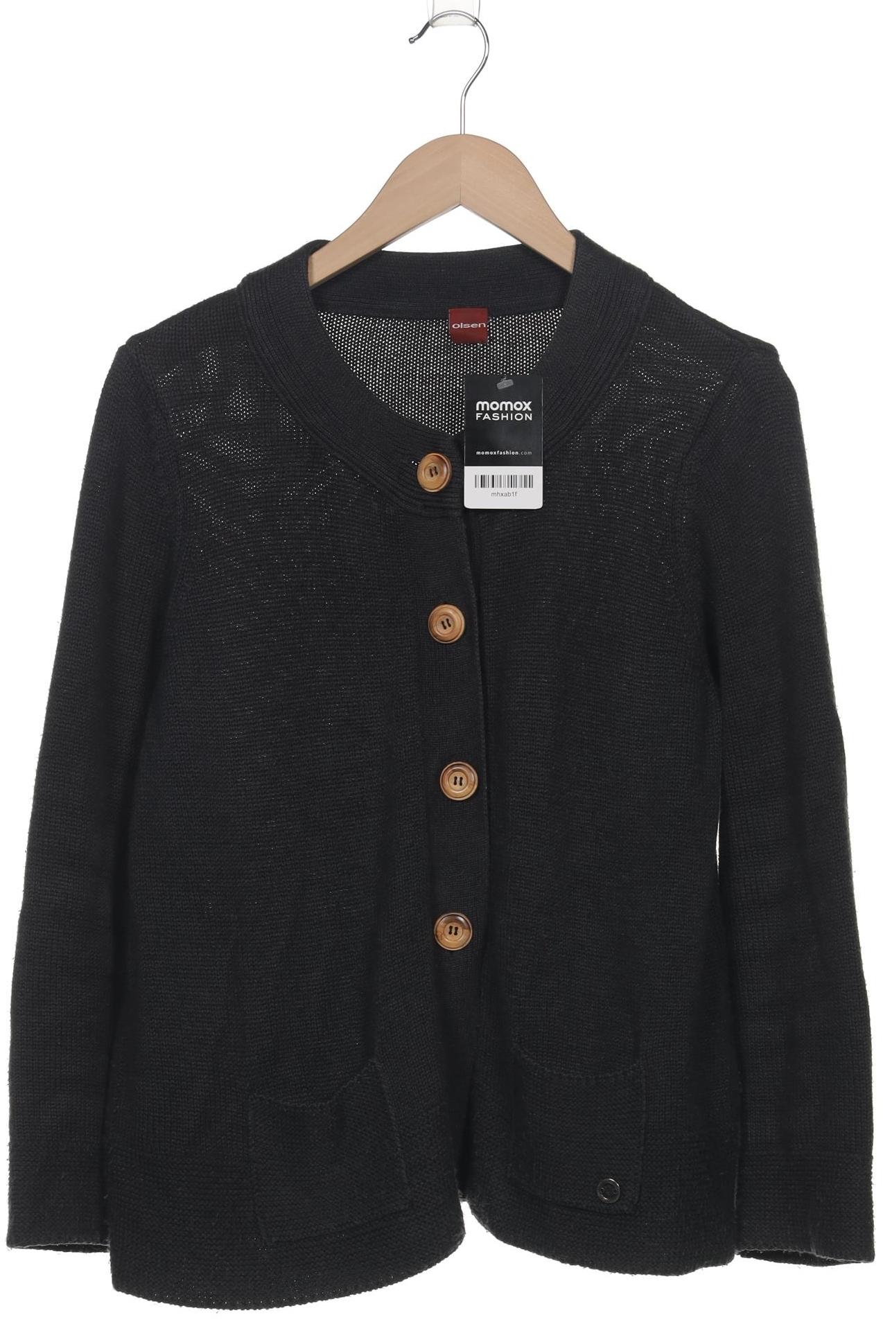 

Olsen Damen Strickjacke, grau, Gr. 40