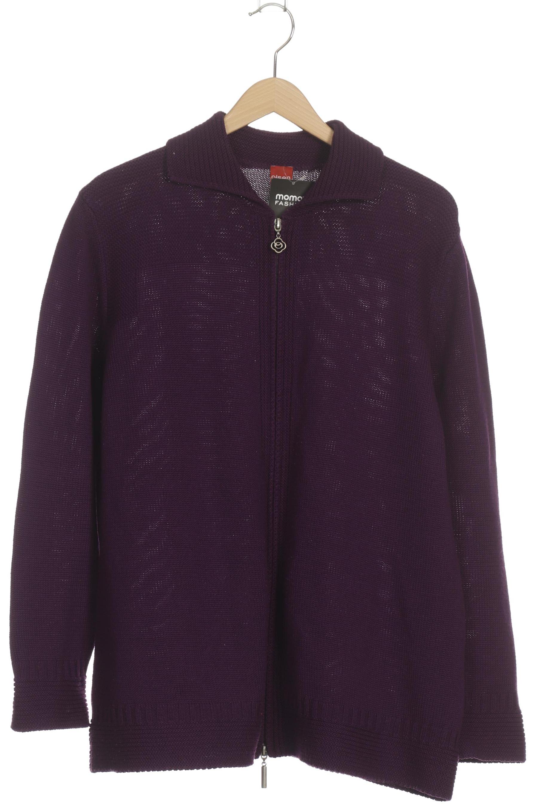 

Olsen Damen Strickjacke, flieder, Gr. 46