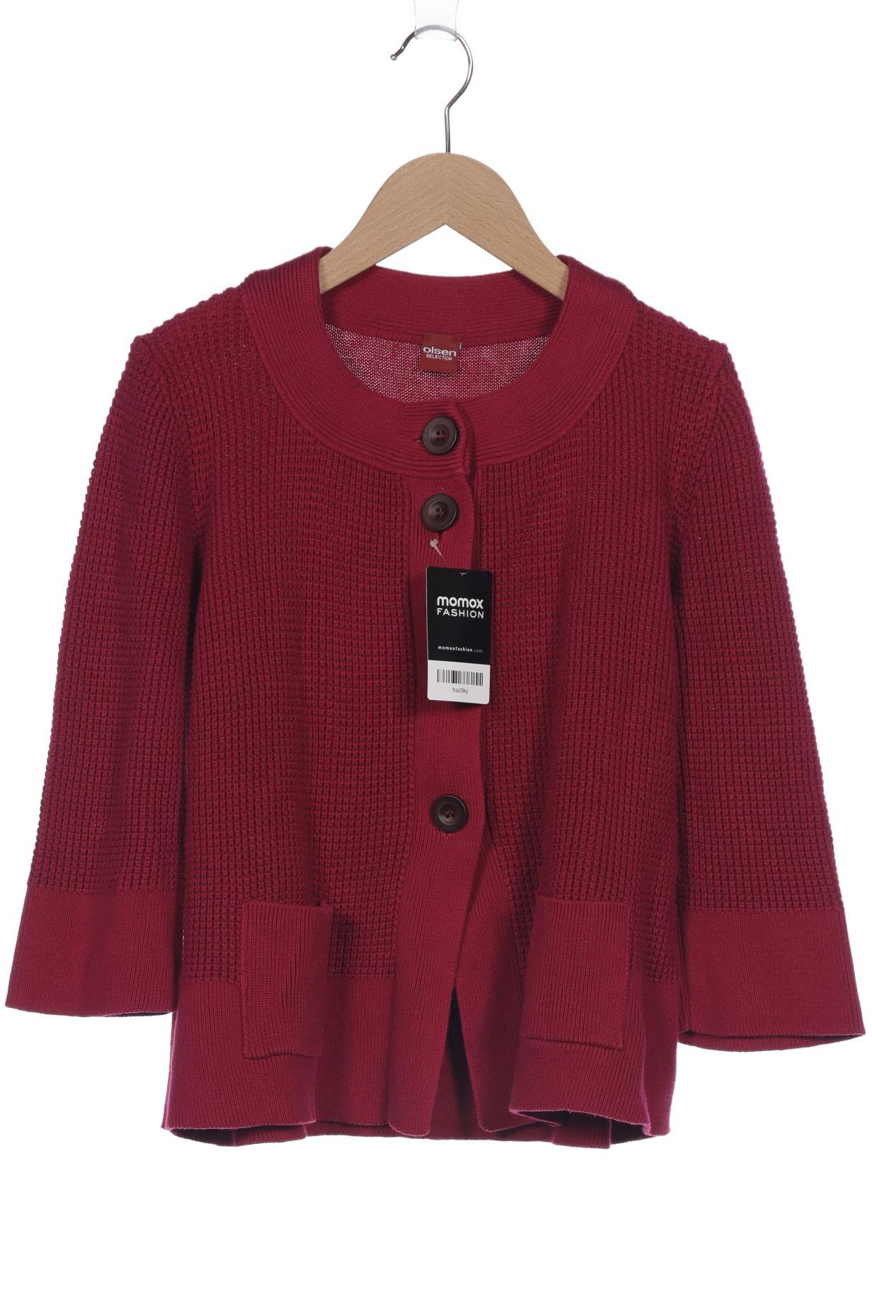 

Olsen Damen Strickjacke, pink, Gr. 42