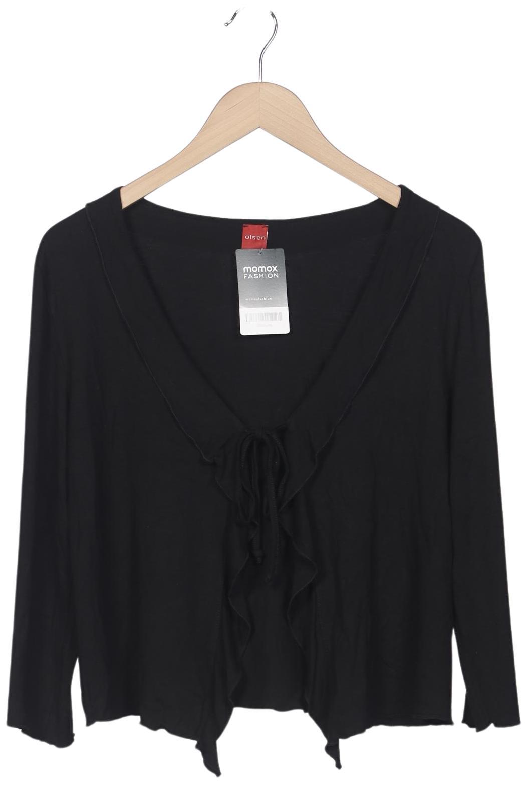 

Olsen Damen Strickjacke, schwarz, Gr. 40