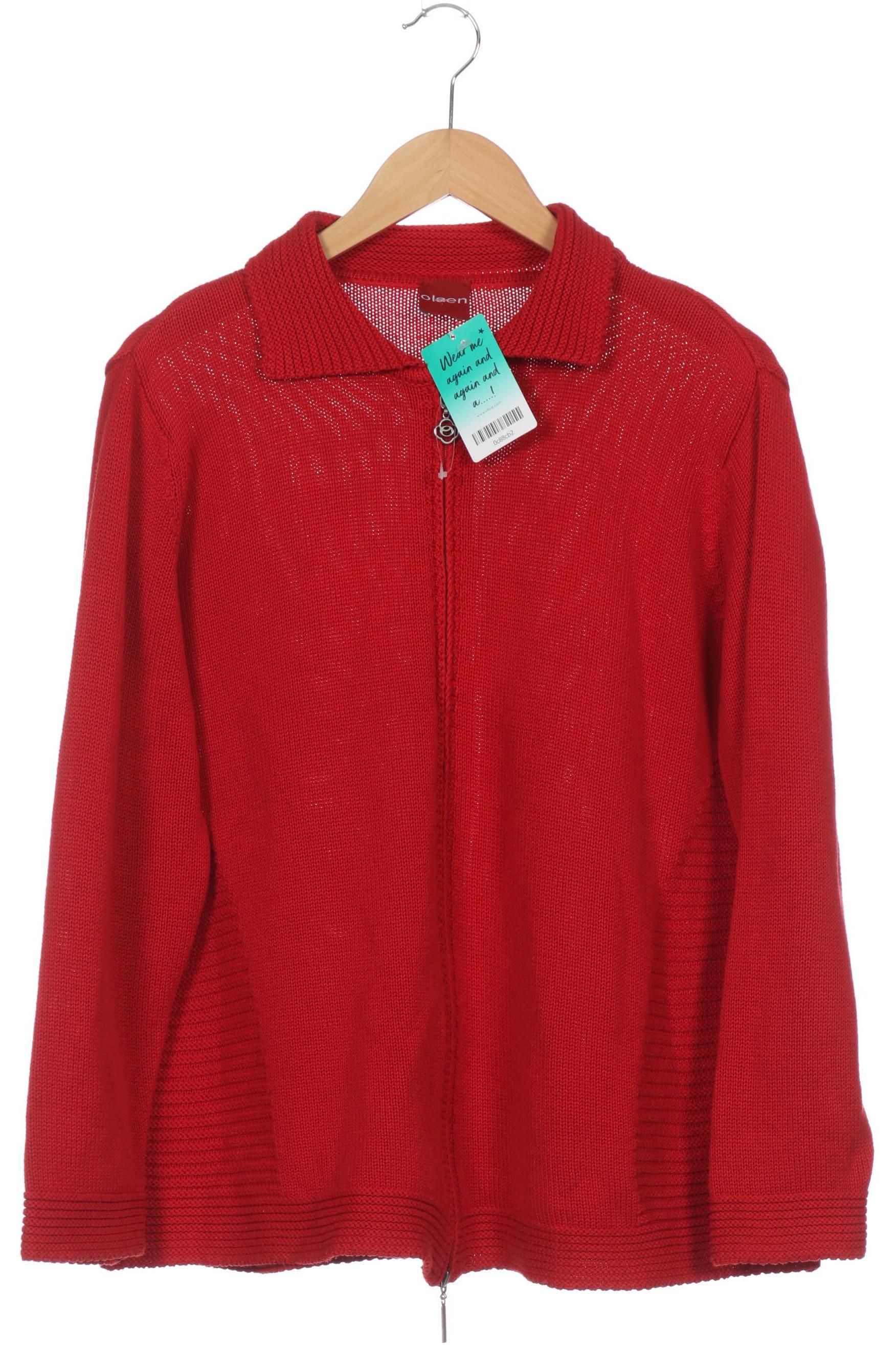 

Olsen Damen Strickjacke, rot, Gr. 48