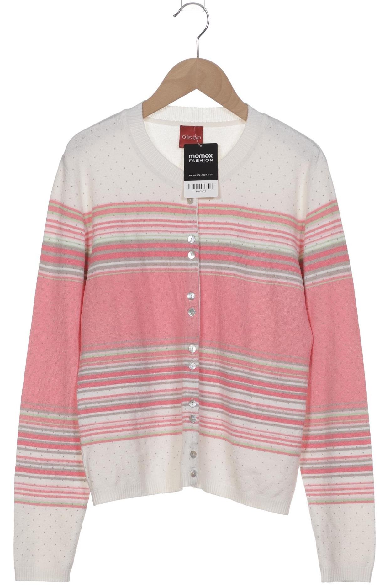 

Olsen Damen Strickjacke, pink, Gr. 38