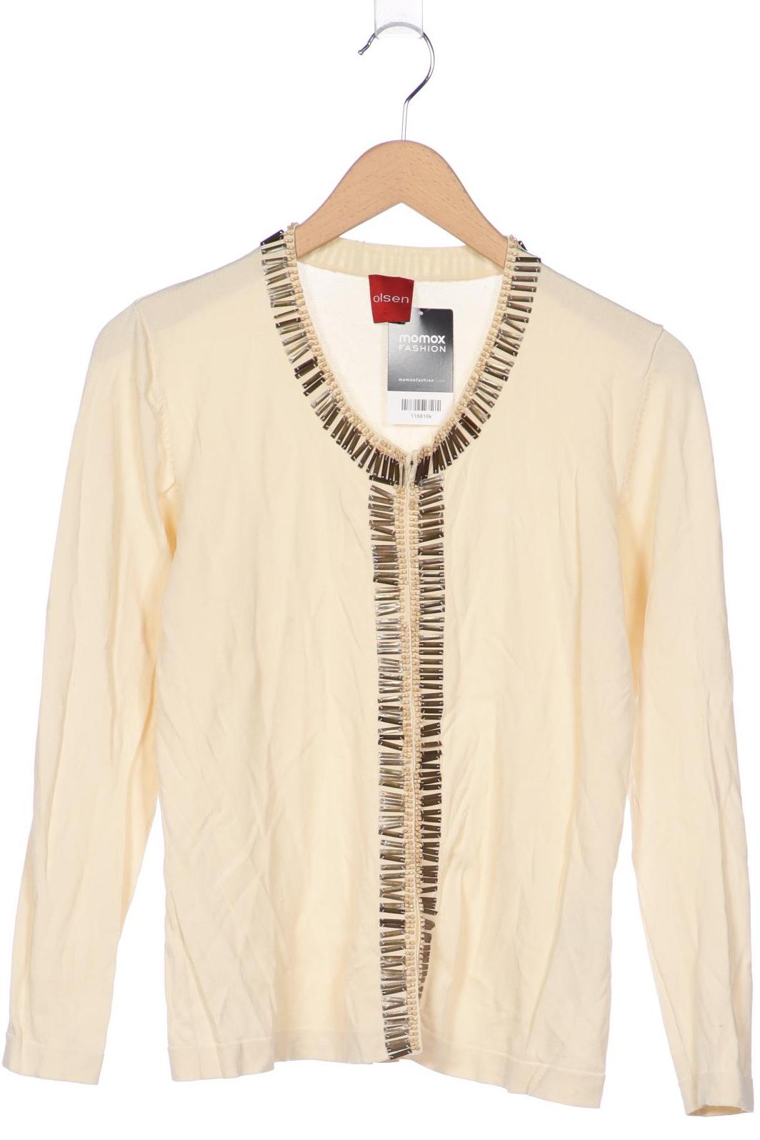 

Olsen Damen Strickjacke, cremeweiß