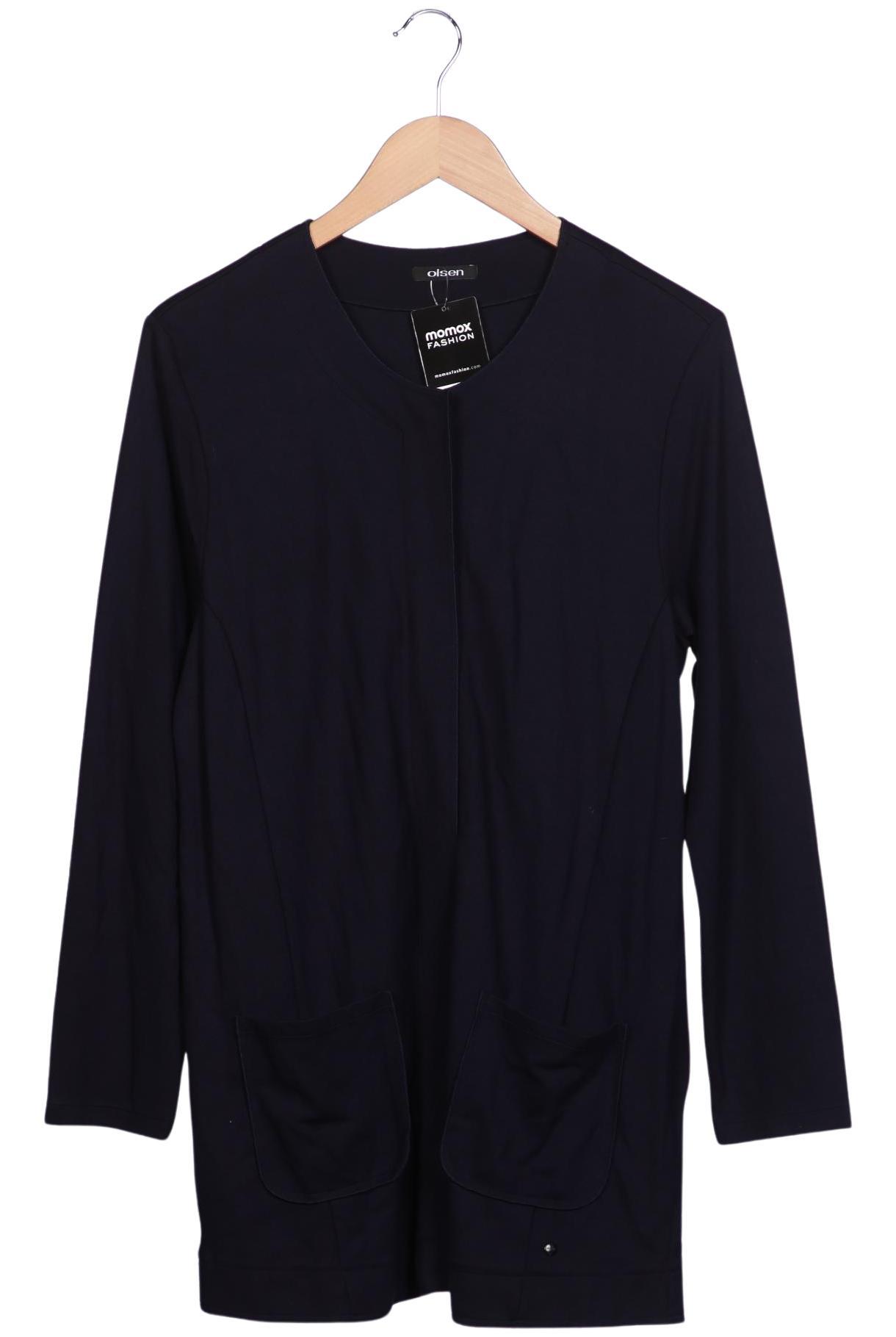 

Olsen Damen Strickjacke, marineblau, Gr. 42