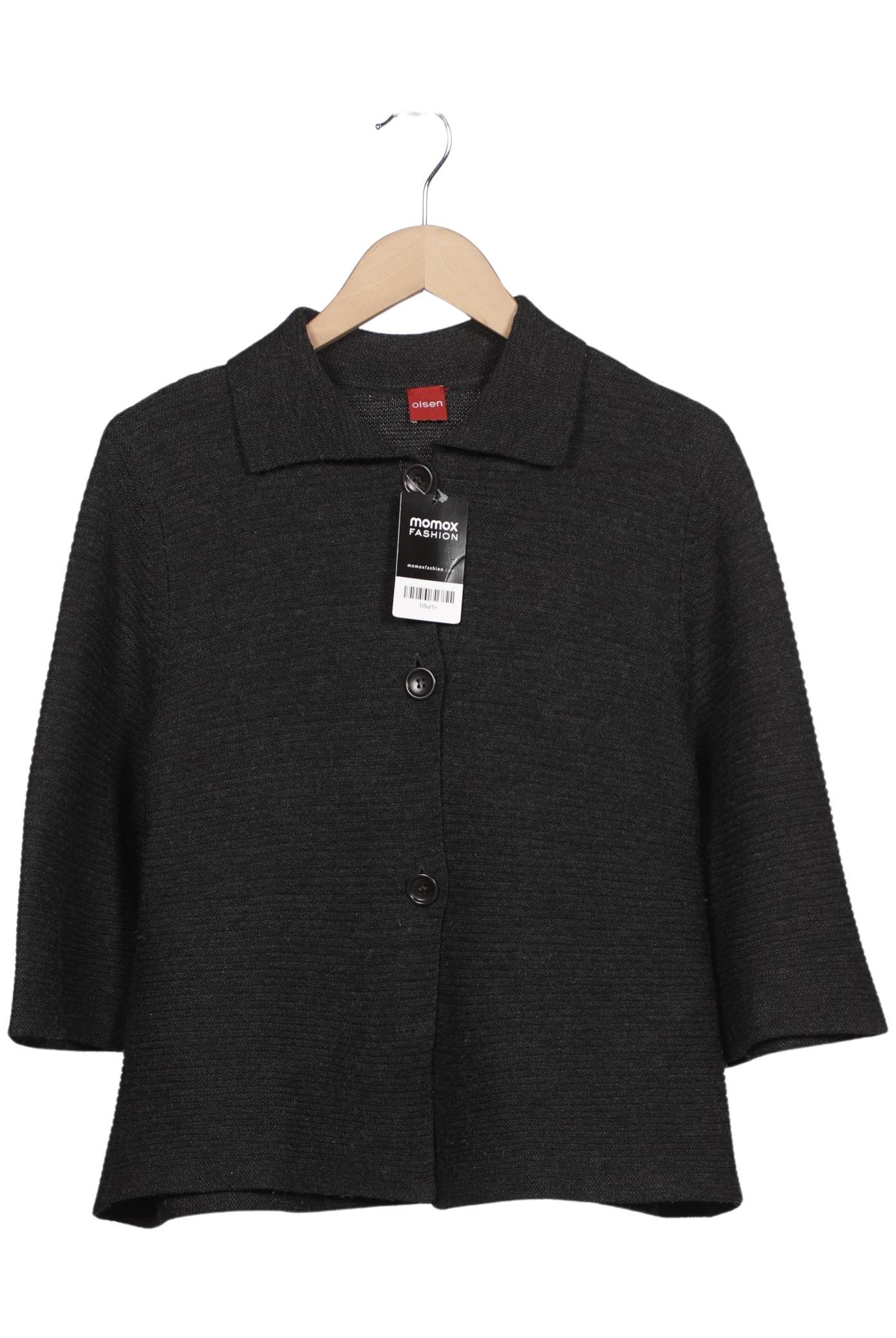 

Olsen Damen Strickjacke, grau, Gr. 44