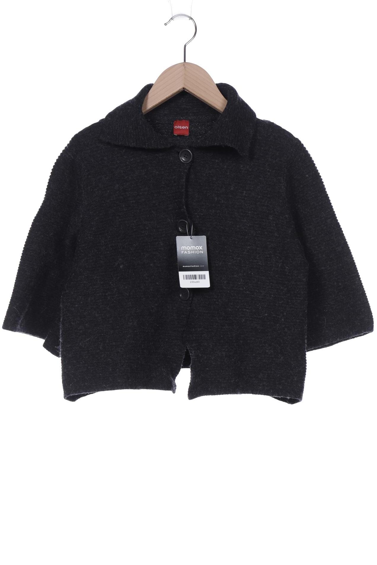 

Olsen Damen Strickjacke, schwarz, Gr. 36