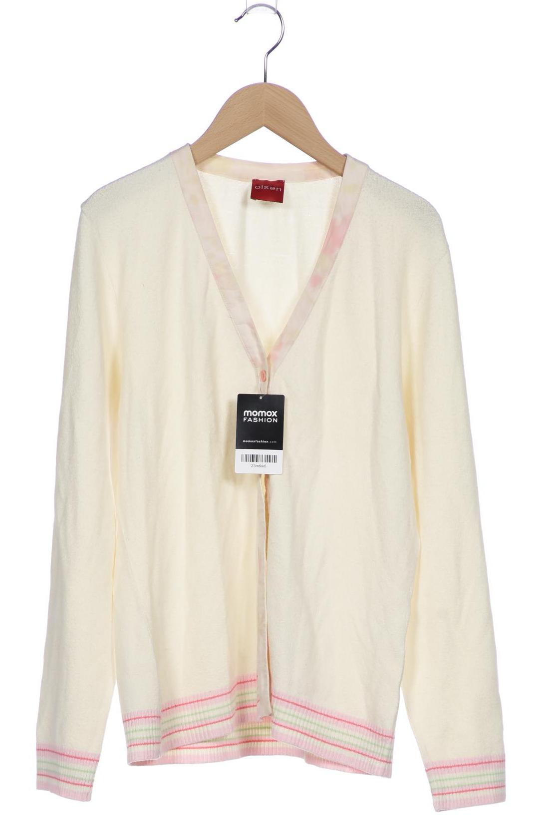 

Olsen Damen Strickjacke, cremeweiß, Gr. 42