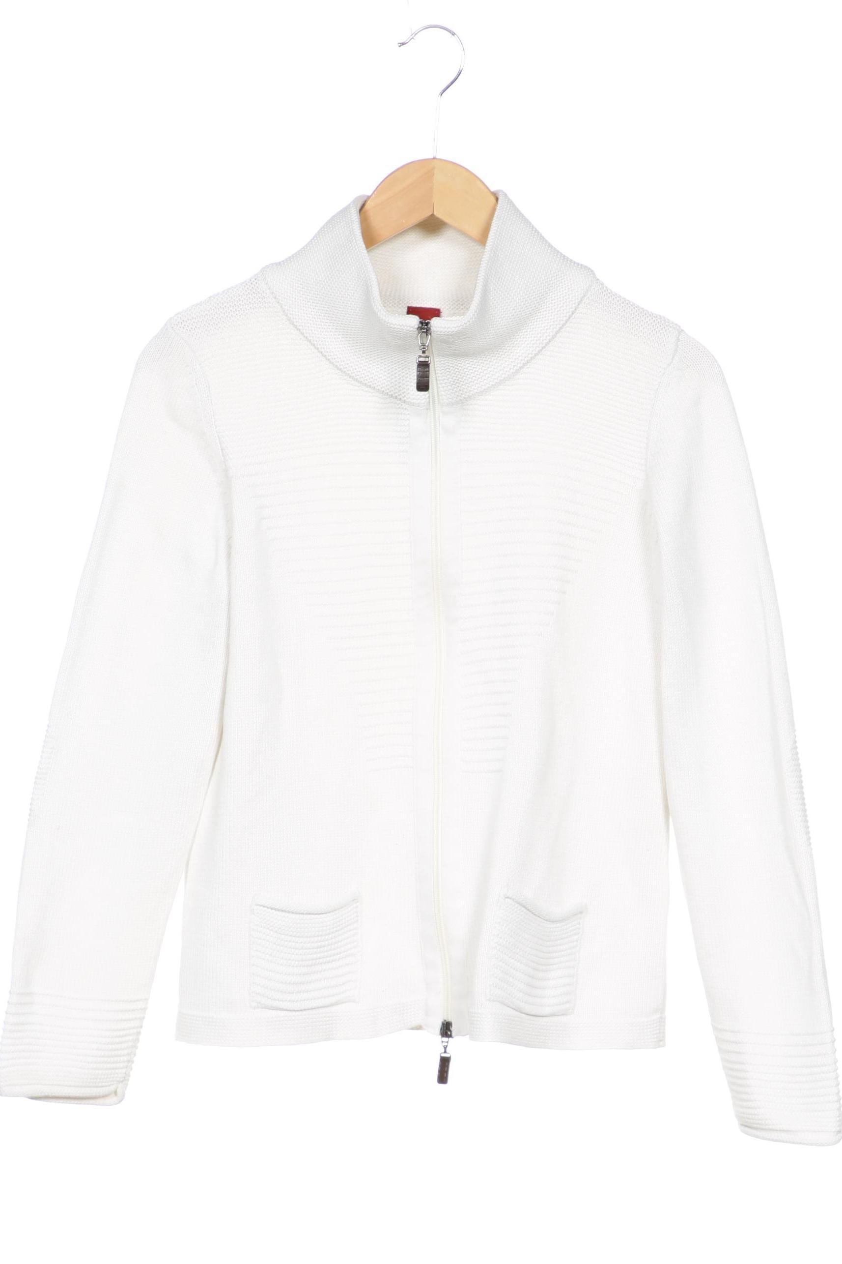 

Olsen Damen Strickjacke, weiß, Gr. 38