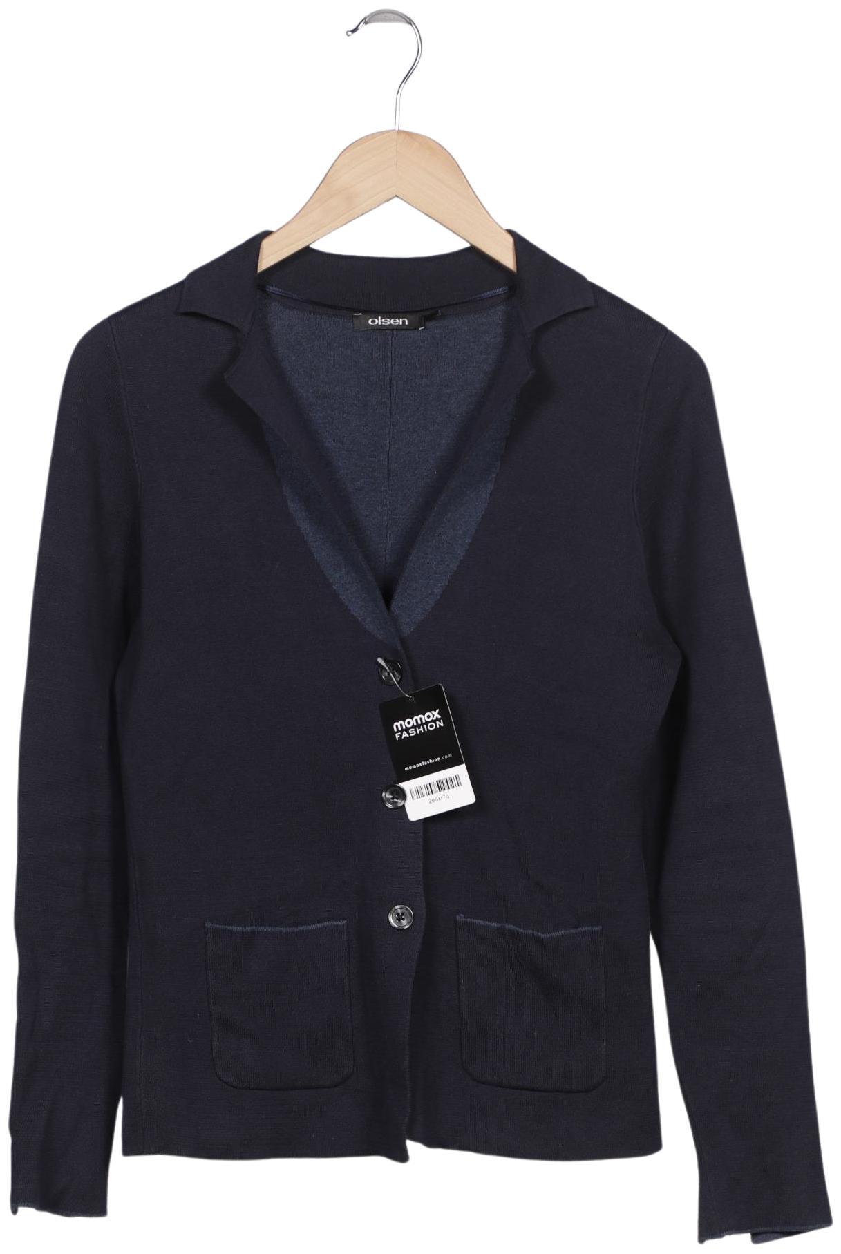 

Olsen Damen Strickjacke, marineblau, Gr. 36