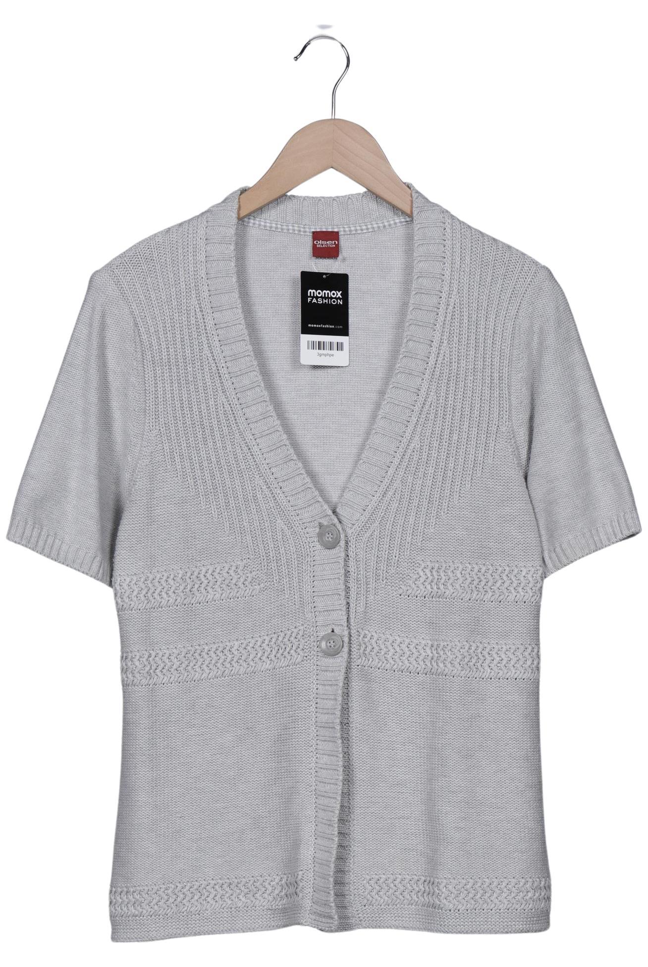 

Olsen Damen Strickjacke, grau, Gr. 44