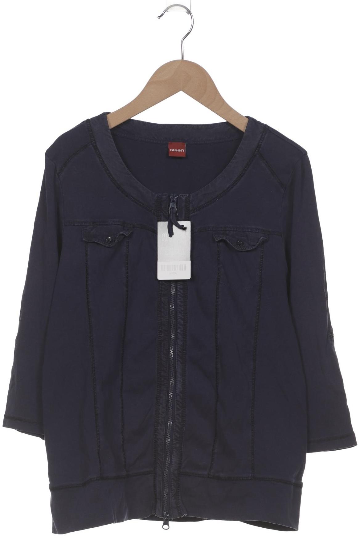 

Olsen Damen Strickjacke, marineblau, Gr. 42