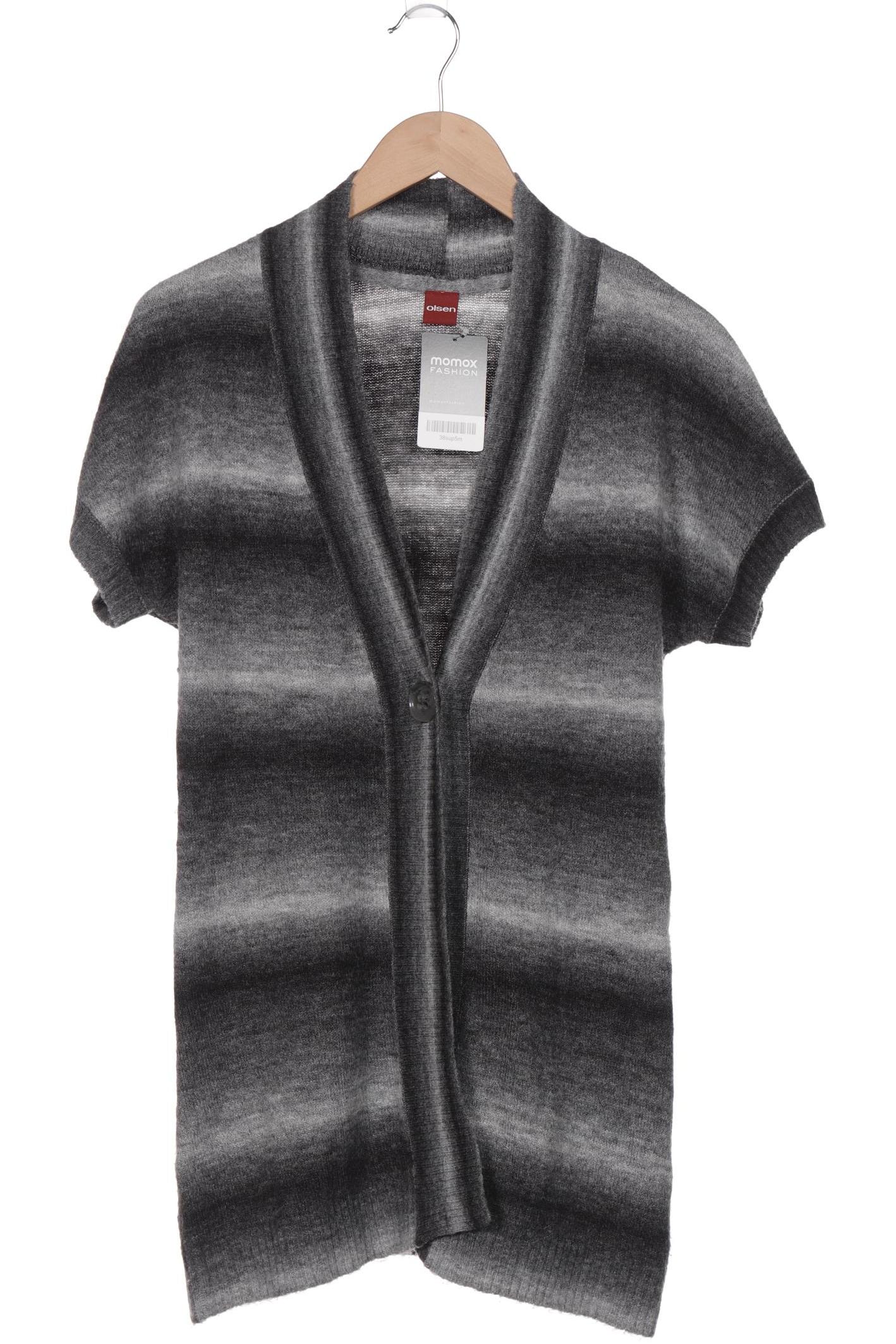 

Olsen Damen Strickjacke, grau, Gr. 38
