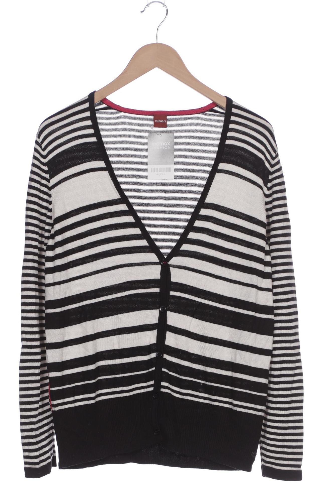 

Olsen Damen Strickjacke, schwarz, Gr. 48