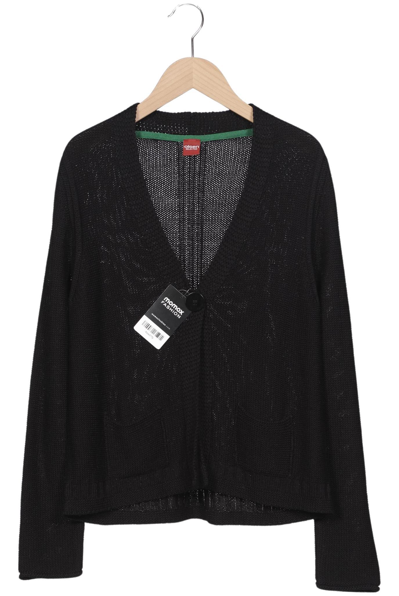 

Olsen Damen Strickjacke, schwarz, Gr. 38