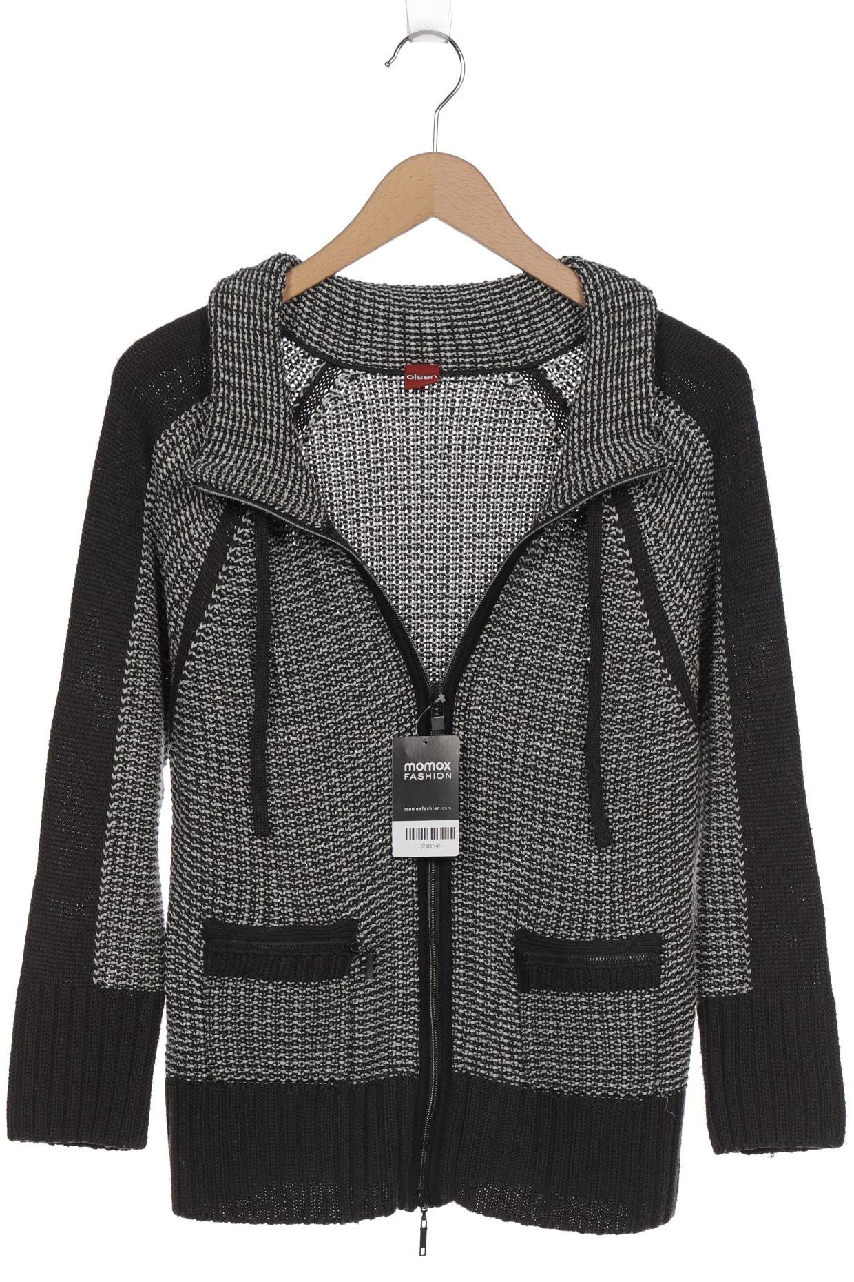 

Olsen Damen Strickjacke, grau, Gr. 40