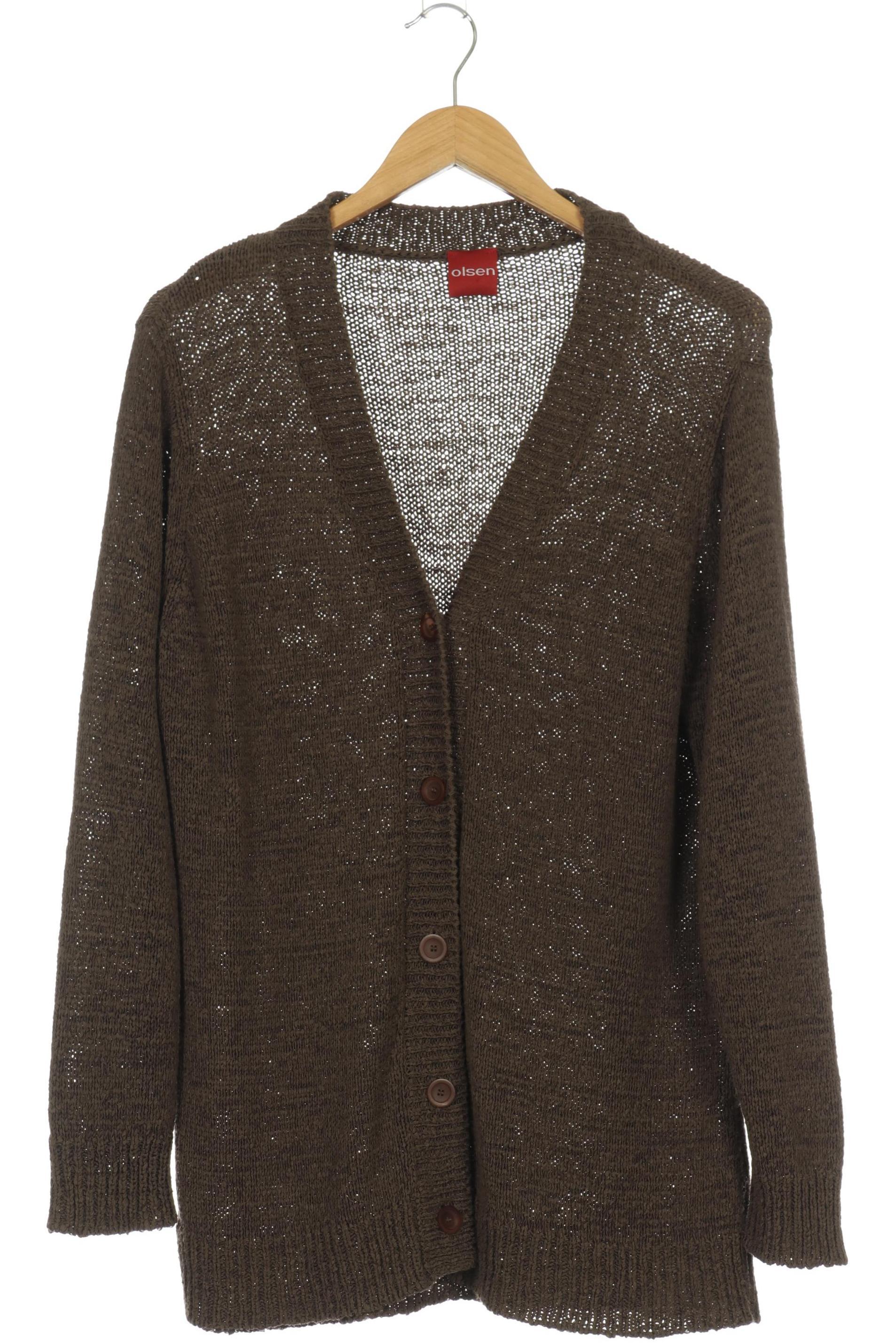 

Olsen Damen Strickjacke, braun, Gr.