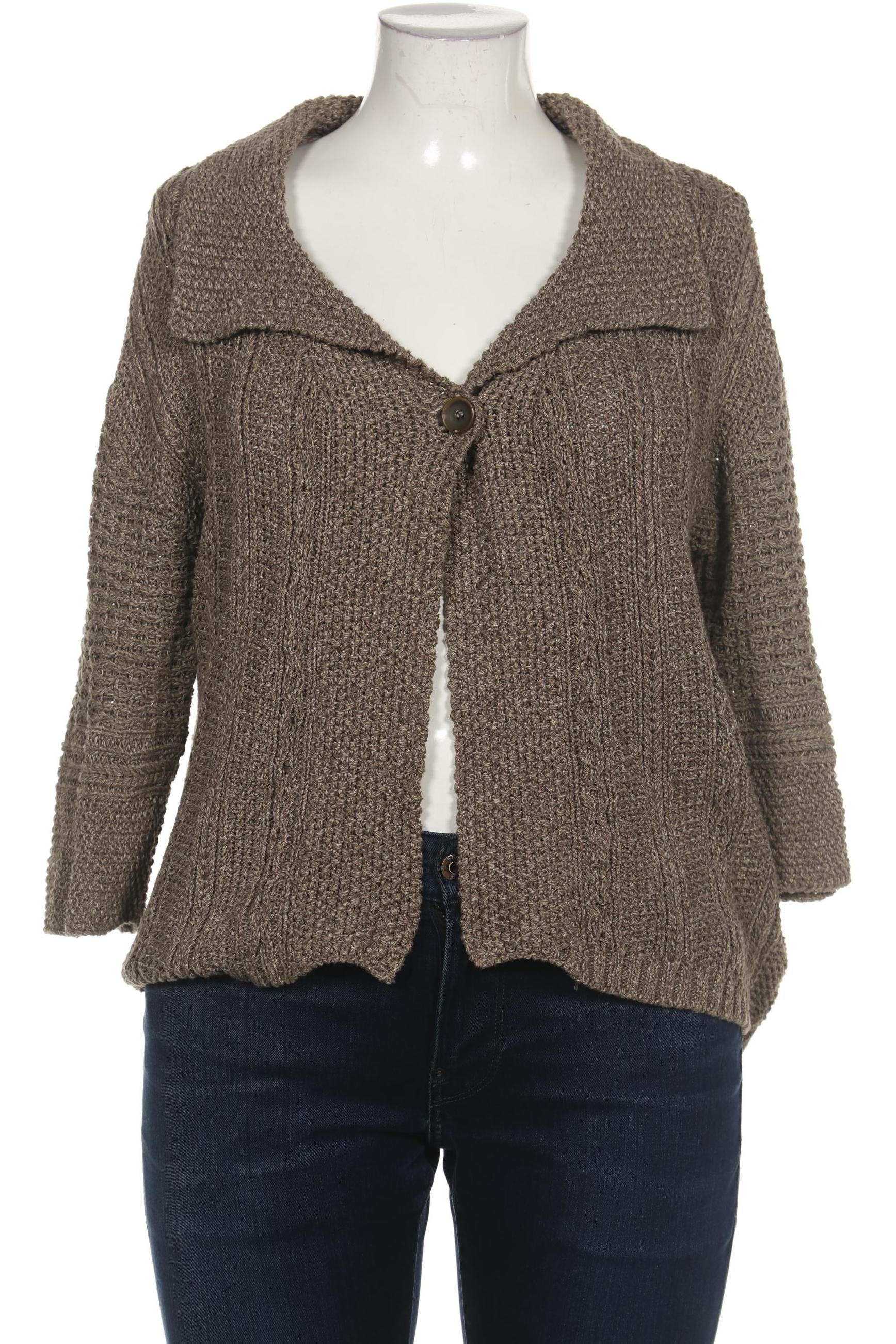 

Olsen Damen Strickjacke, braun, Gr. 44